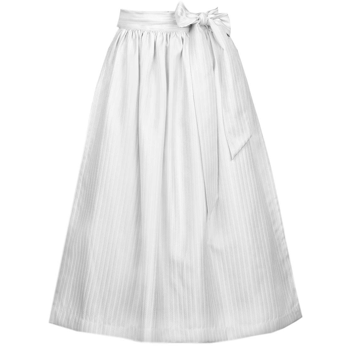 Goldschmidt Trachten Dirndlschürze Dirndlschürze Davina 65cm silber