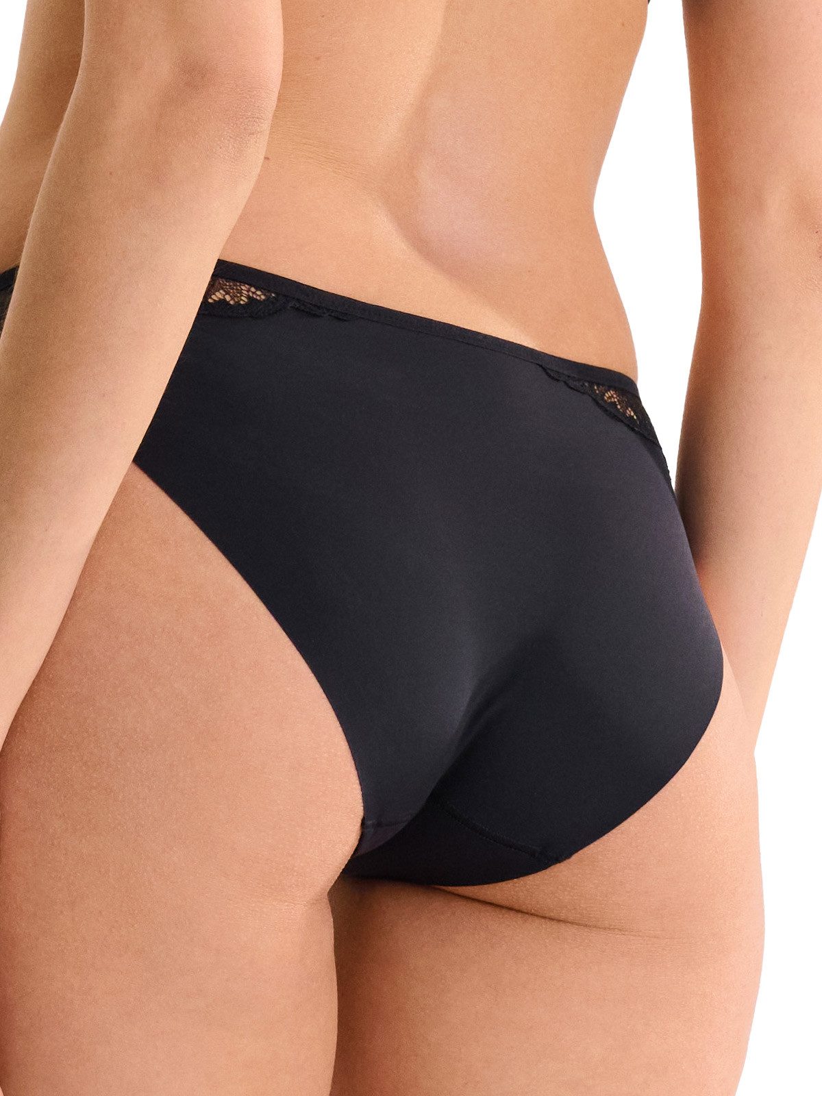 Lisca Bikinislip Damen Slip Charisma (Stück, 1-St) Zusätzlicher Spaghetti-Bund vorne, dekoratives Teil vorne
