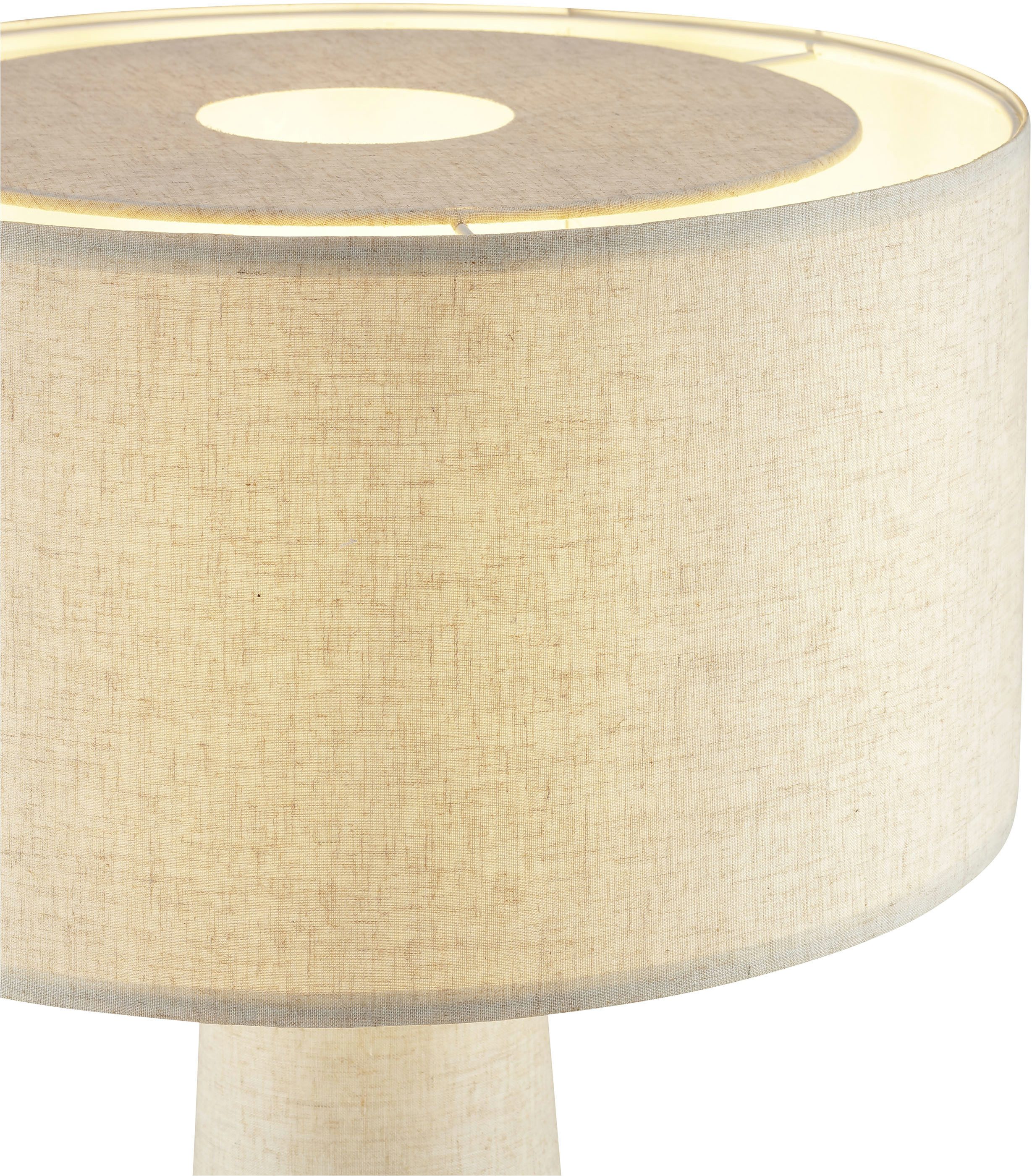 LeGer Home by Lena Gercke Stehlampe Lienne, ohne Leuchtmittel, Textilleuchte, Höhe 143 cm, Ø 50 cm