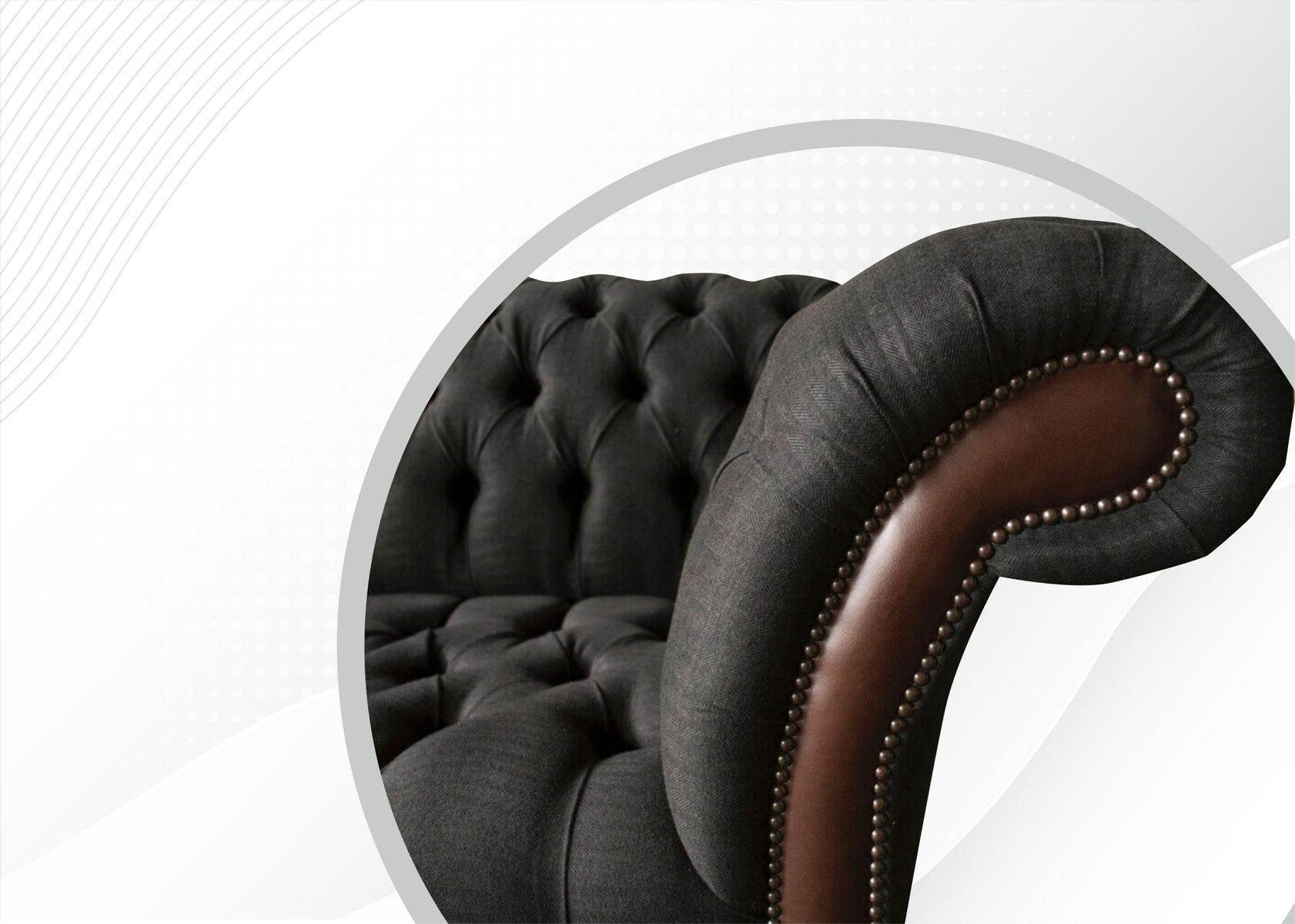 cm Sofa Sitzer 185 Chesterfield-Sofa, Chesterfield JVmoebel Couch Design 2