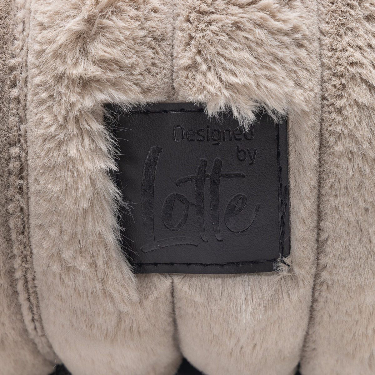 Designed By Lotte Tierbett Katzenbett Reza rund beige günstig online kaufen