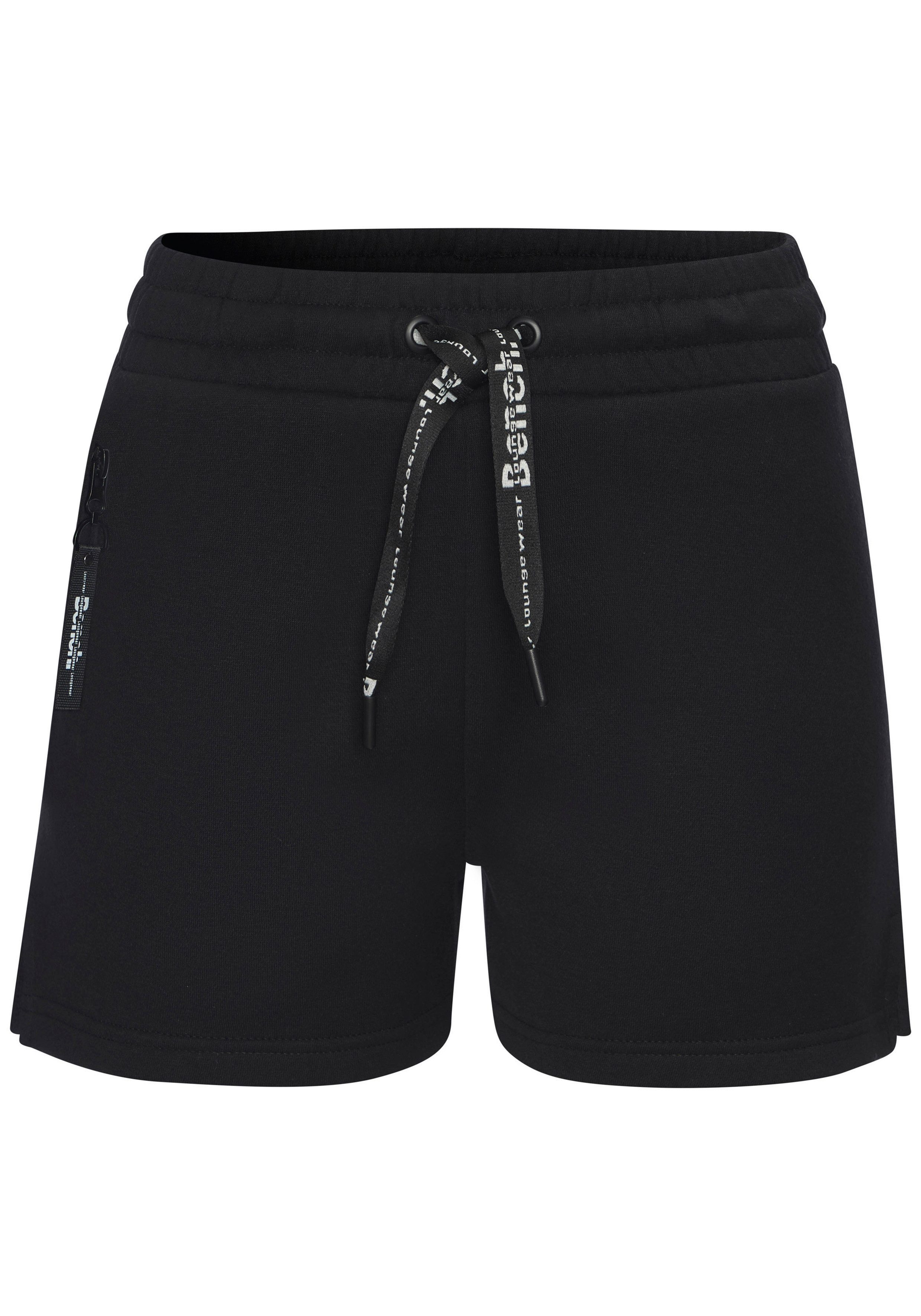 Bench. Loungewear Sweatshorts mit seitlichen Schlitz und Reißverschlusstaschen, Loungewear – Bild 2 von 5