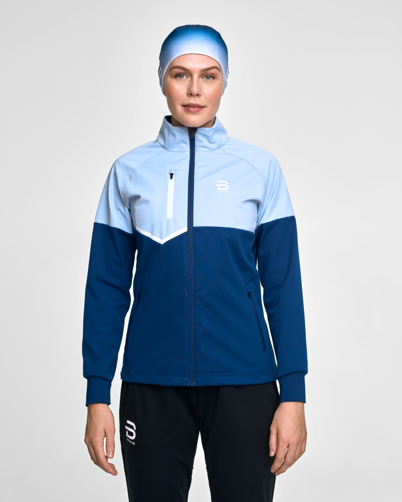 Anorak Blue Anorak DAEHLIE Daehlie Jacket Kikut W Damen Cashmere