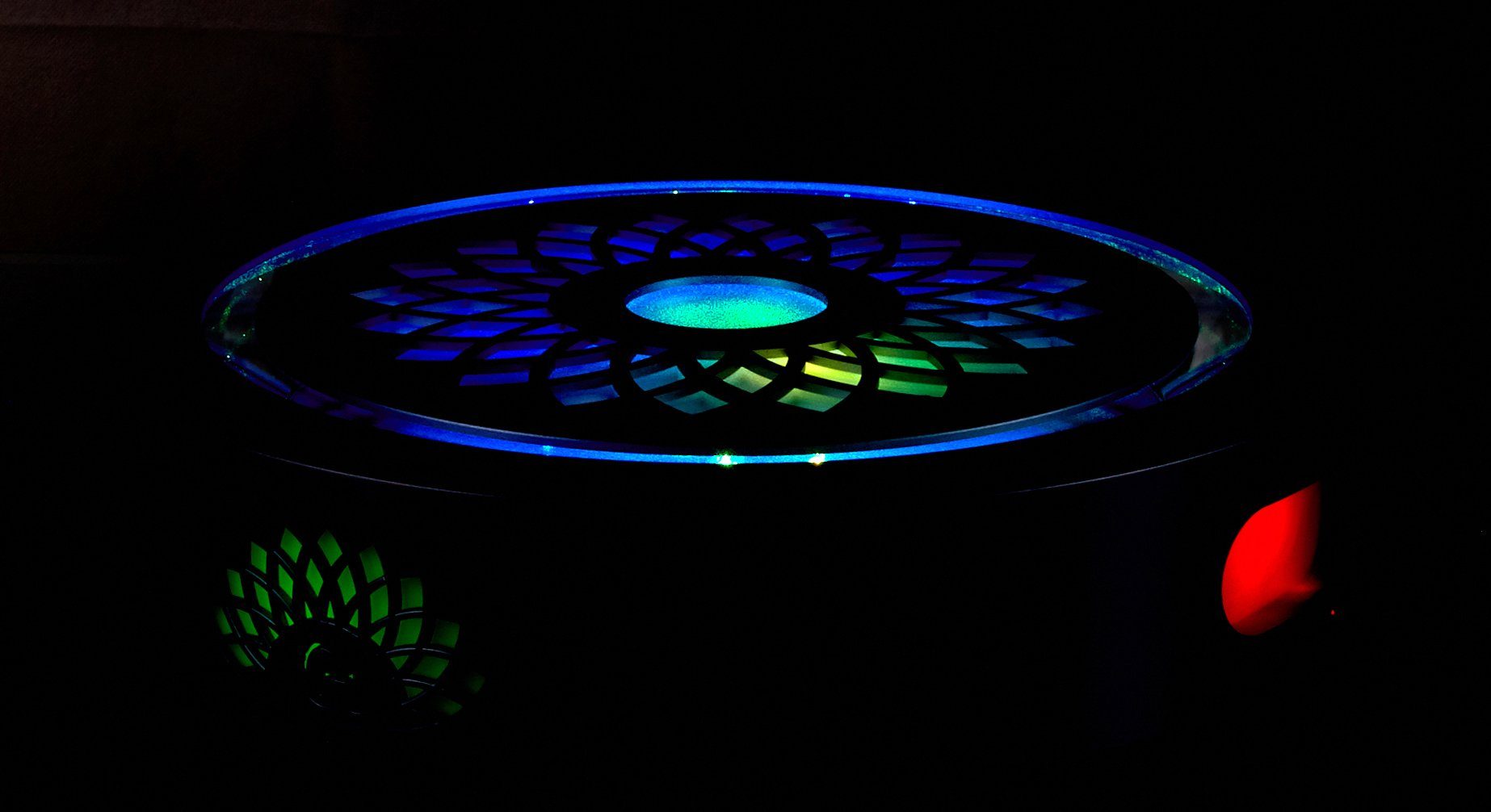 Goldhofer Laserstrahler GH-0520: Shisha Lasershow für faszinierende Lichteffekte, Effekt-Lampe