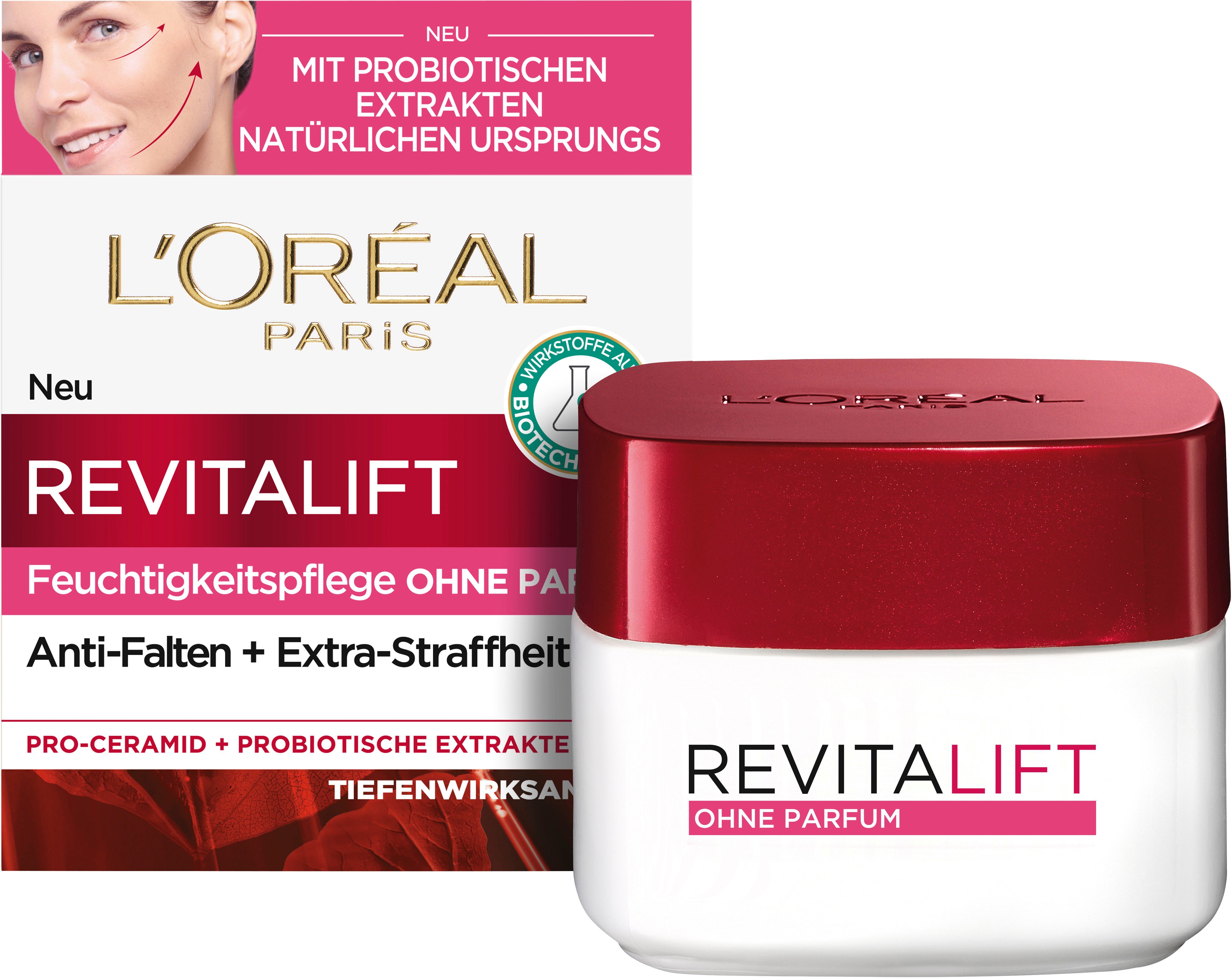 L'ORÉAL PARIS Feuchtigkeitscreme Revitalift Klassik Ohne Parfum