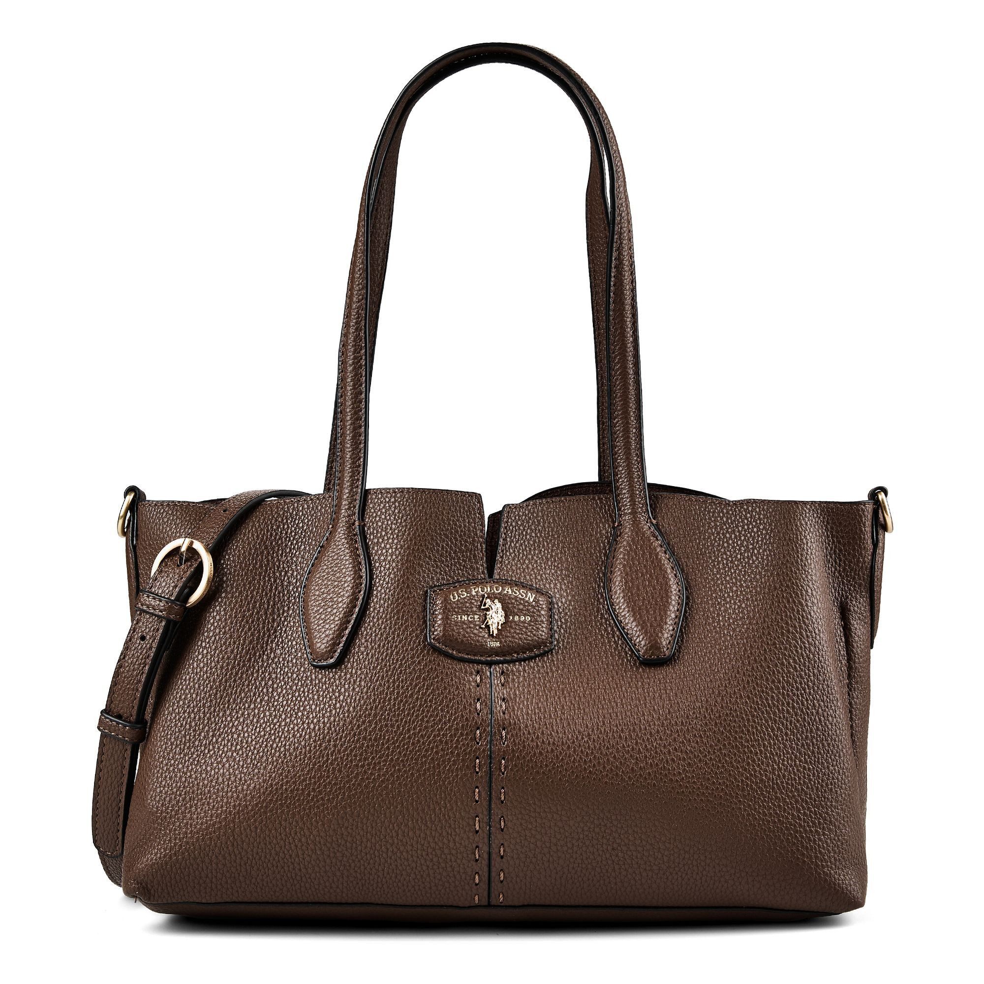 U.S. Polo Assn. Schultertasche Chestnut, Polyurethan