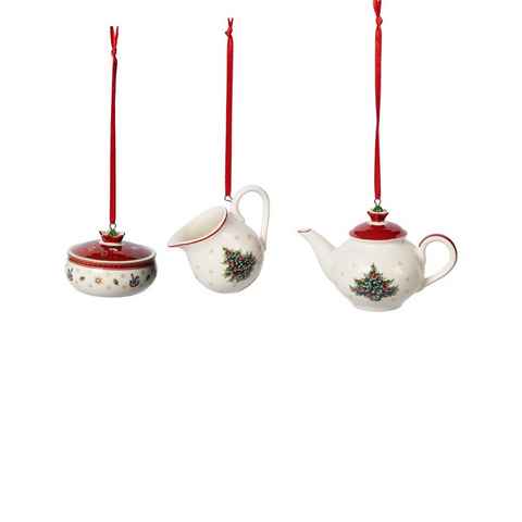 Villeroy & Boch Dekofigur Toy's Delight Decoration Ornamente Kaffeeset 3tlg. (Set, 3 St)