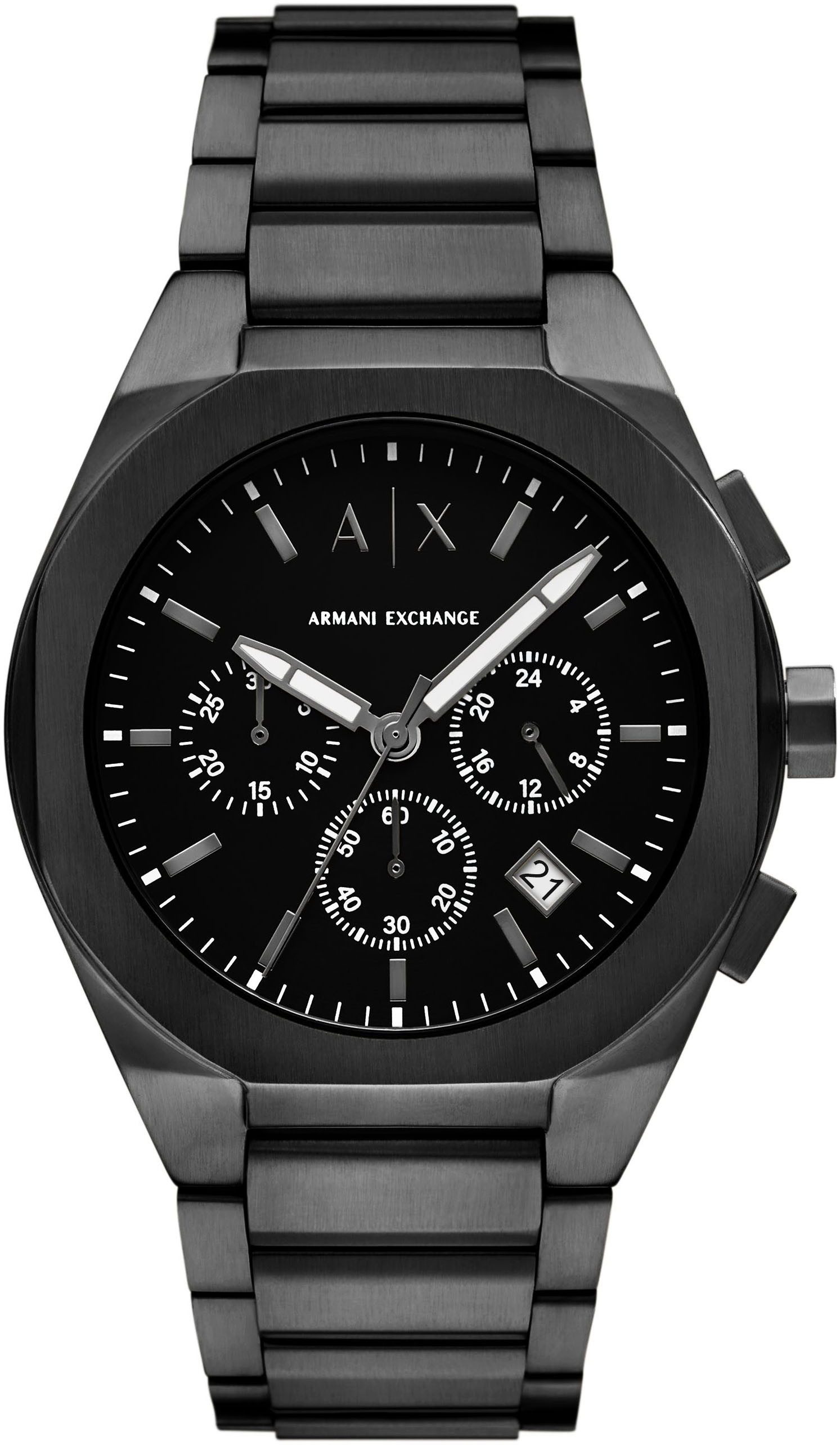 ARMANI EXCHANGE Chronograph SYNC AX4183, Armbanduhr, Herrenuhr, Edelstahlar günstig online kaufen