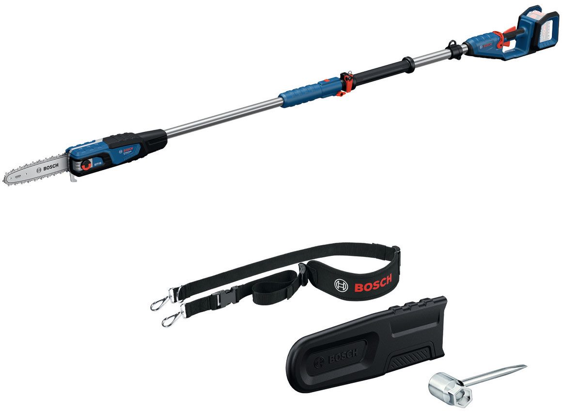 Bosch Professional Akku-Hochentaster GKE 18V-25 TP Solo, bis 2,9 m Arbeitshöhe, ohne Akku und Ladegerät