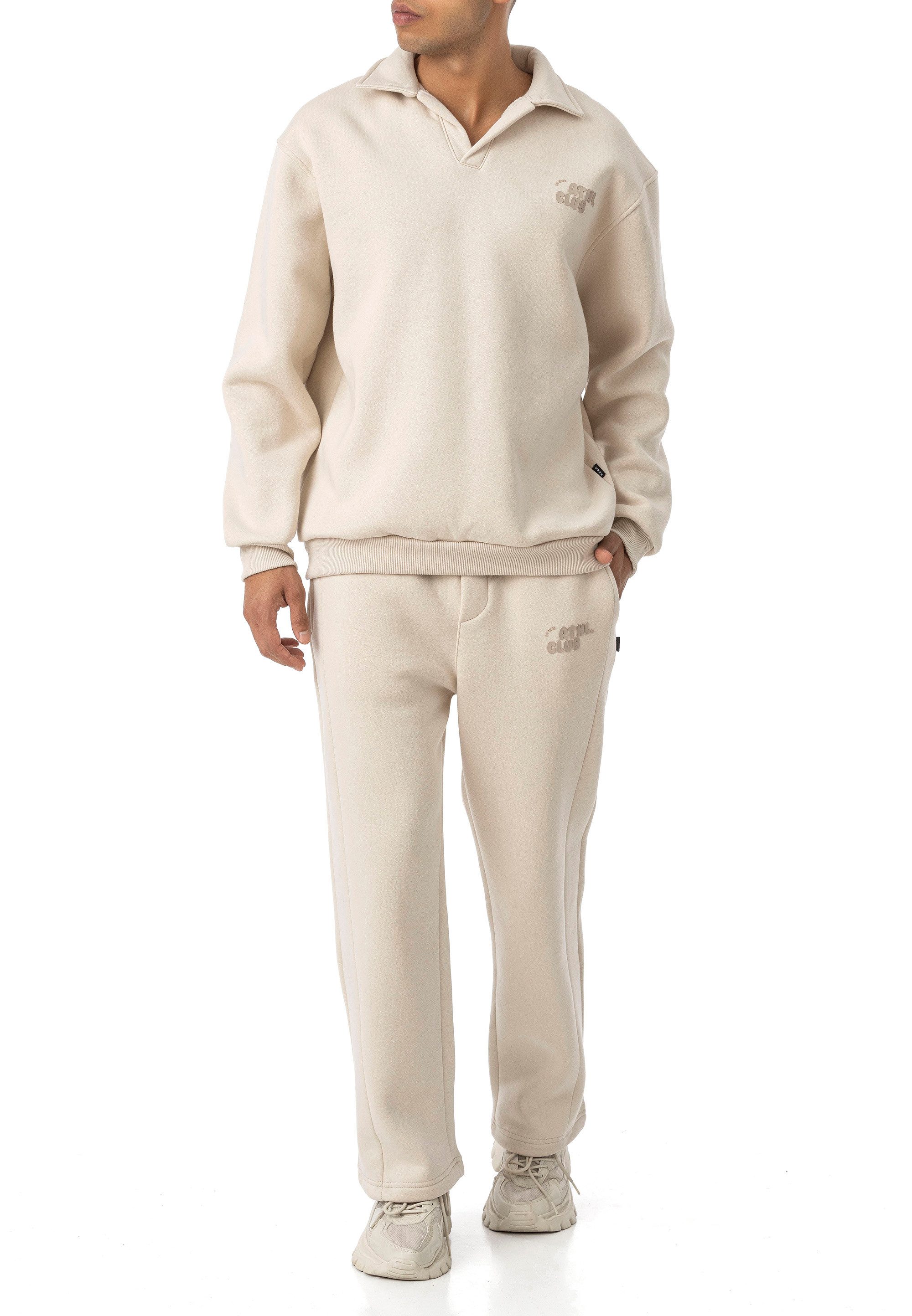 RedBridge Jogginganzug - Lässiges Sweat-Set mit Polokragen – Zweiteiler, Ov günstig online kaufen