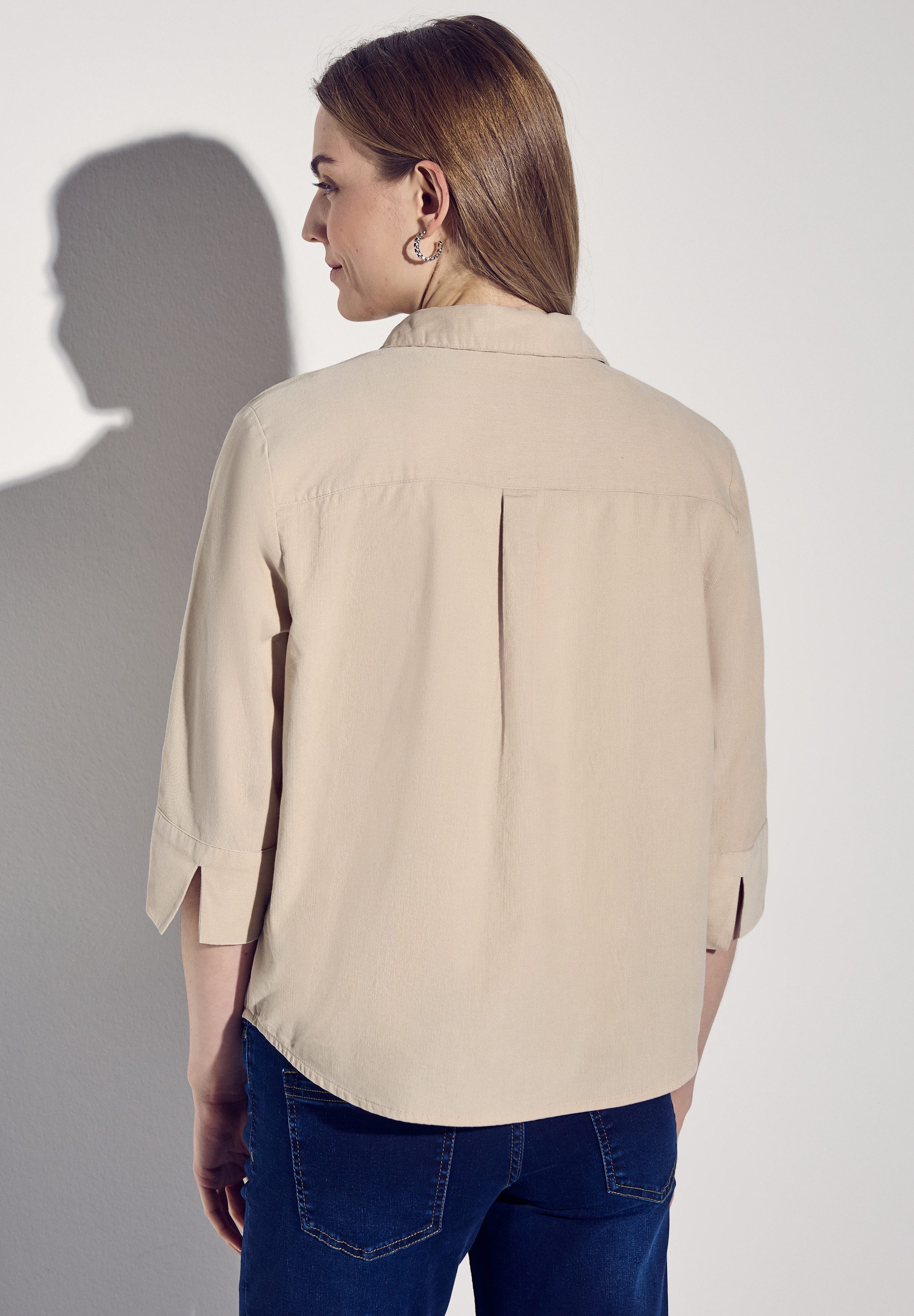 STREET ONE Hemdbluse, aus reiner Baumwolle günstig online kaufen