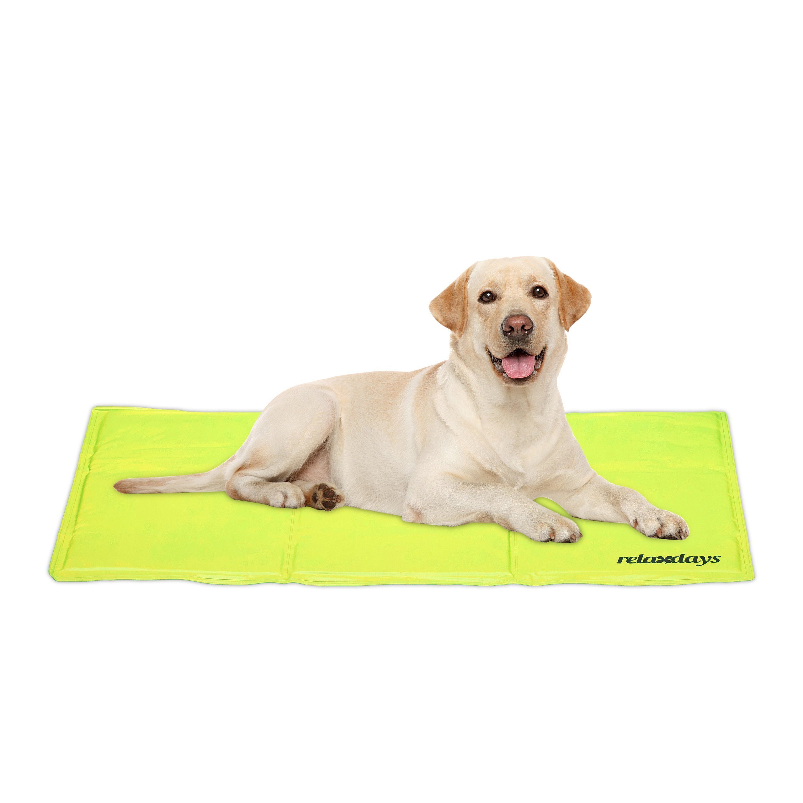relaxdays Hundematte Grüne Kühlmatte für Hunde, günstig online kaufen