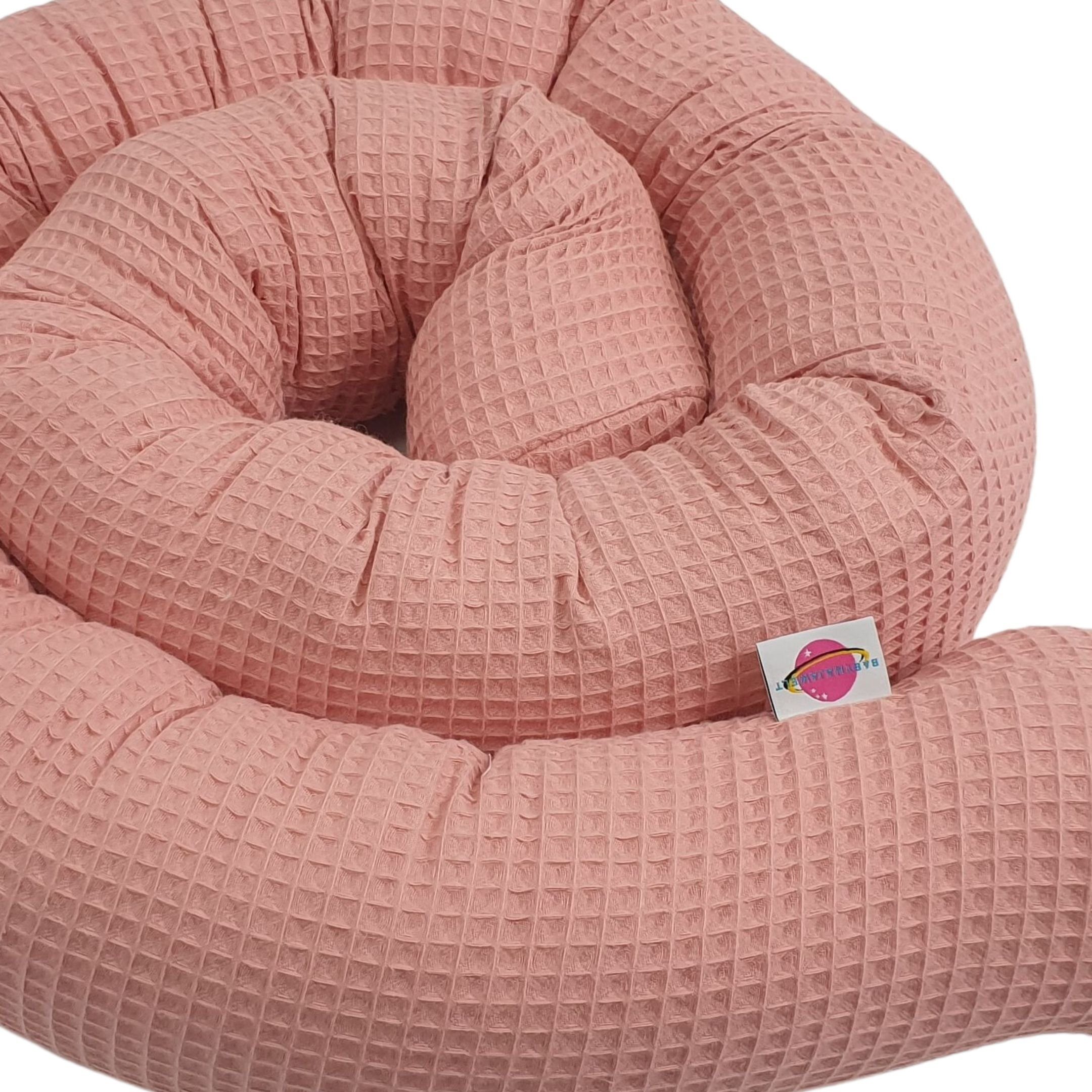 Babymajawelt Bettrolle Bett Nestchen Schlange, Wickeltischumrandung Waffel, günstig online kaufen