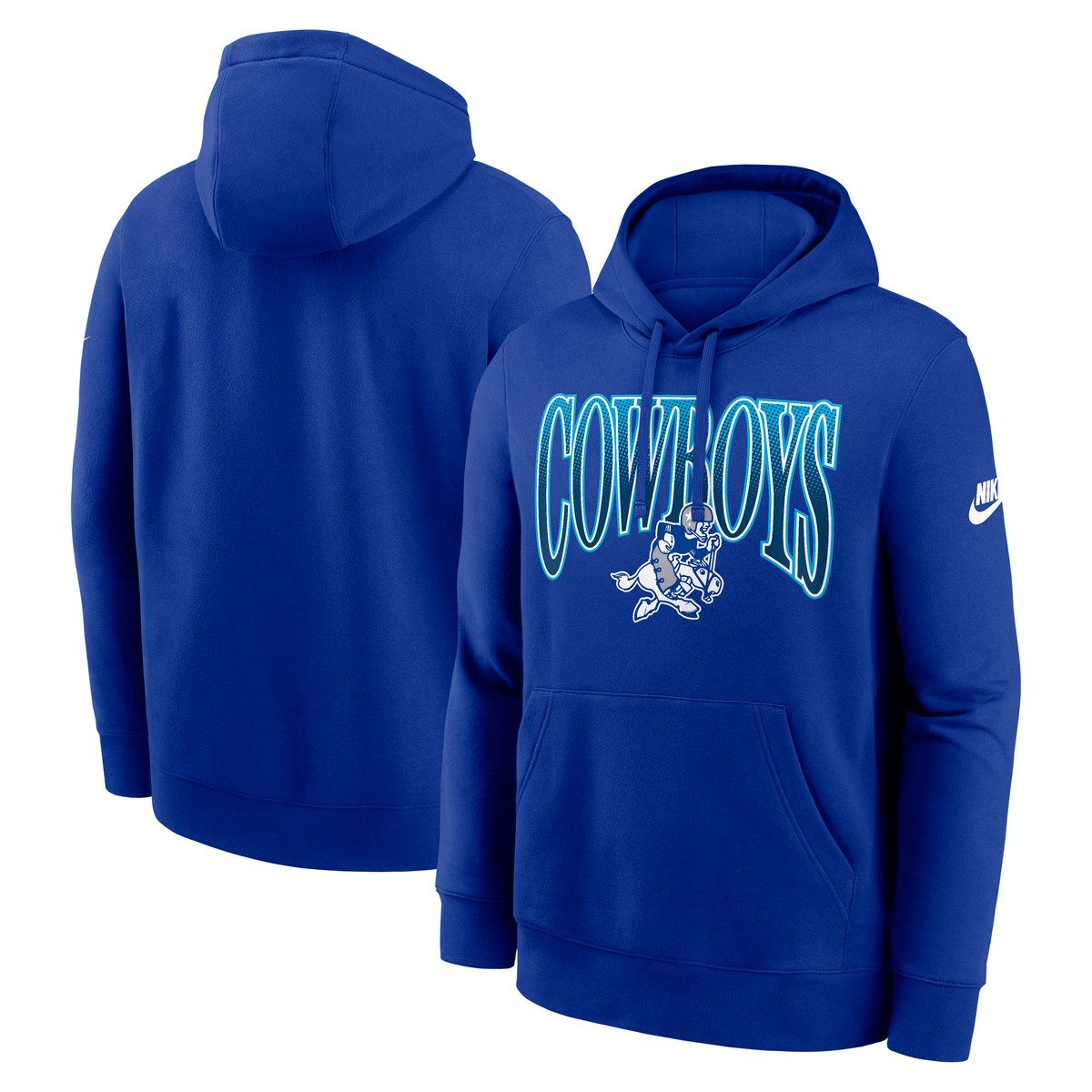 Dallas Cowboys Hoodie Dallas Cowboys Nike Rewind Club Hoodie