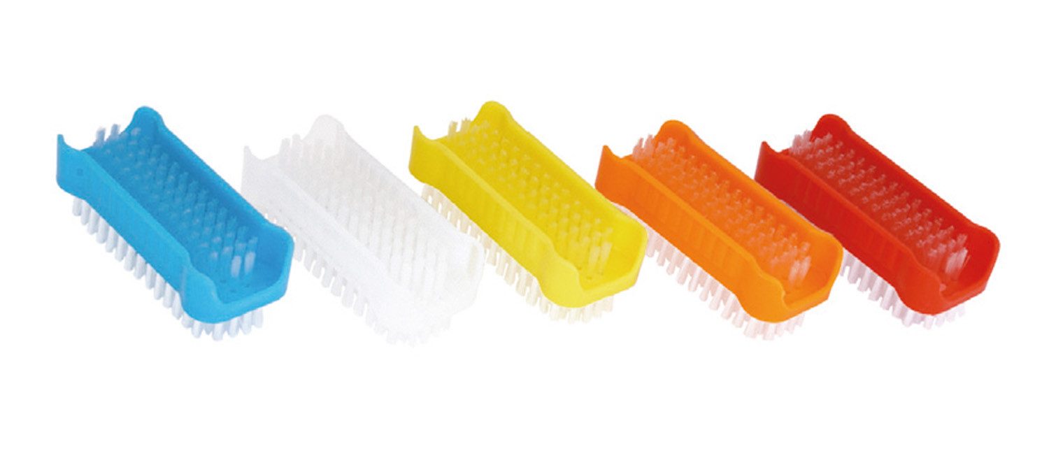 Nagelbürste Nagelbürste Handbürste Nagelreiniger Bürste 1 Stück Farbe zufällig, Stücck, 1-tlg., Nagelbürste, Nagelpflege Handbürste Fußbürste Reinigung Hygieneartikel Badzubehör