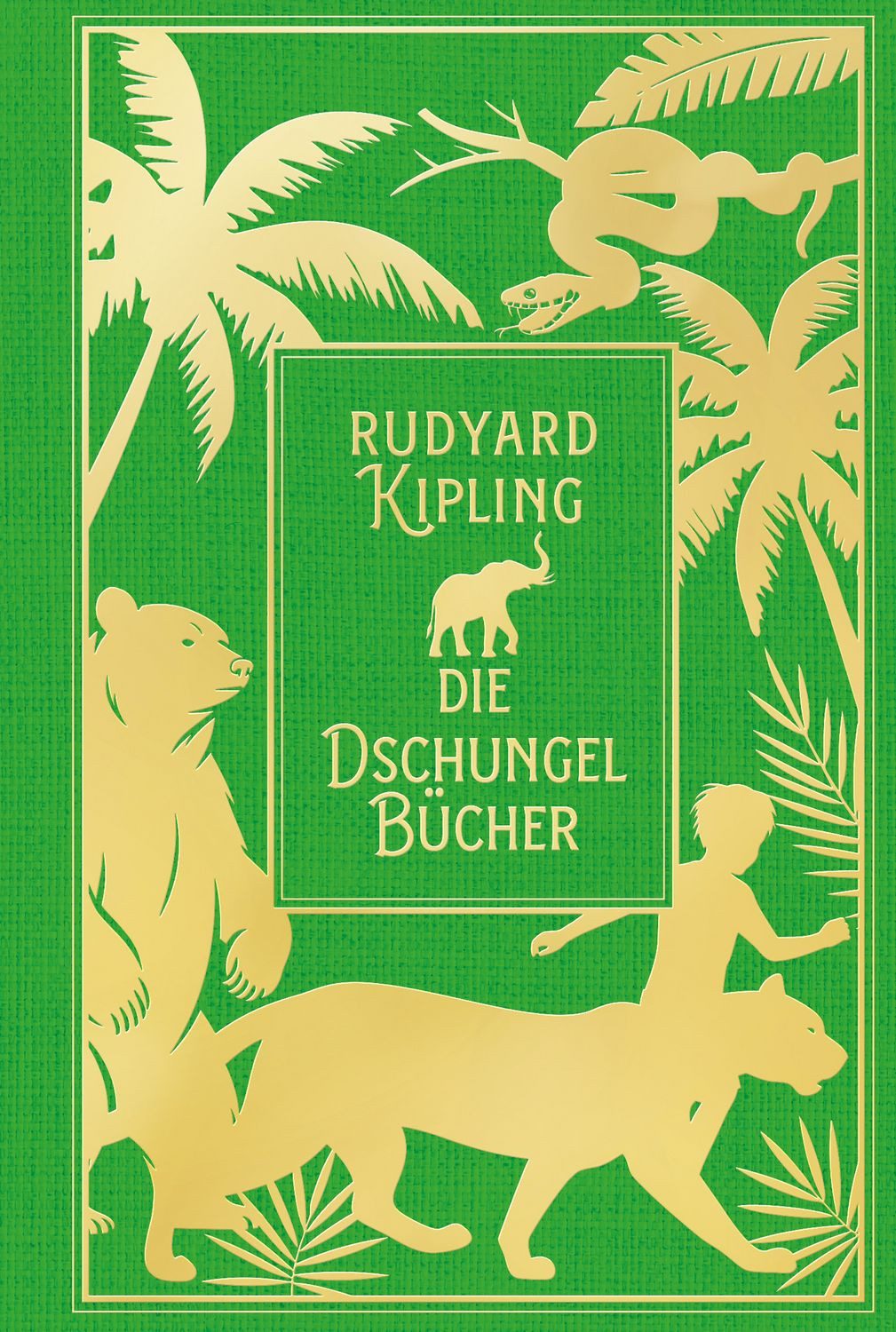 Die Dschungelbücher (Das Dschungelbuch + Das neue Dschungelbuch): mit / Rudyard Kipling