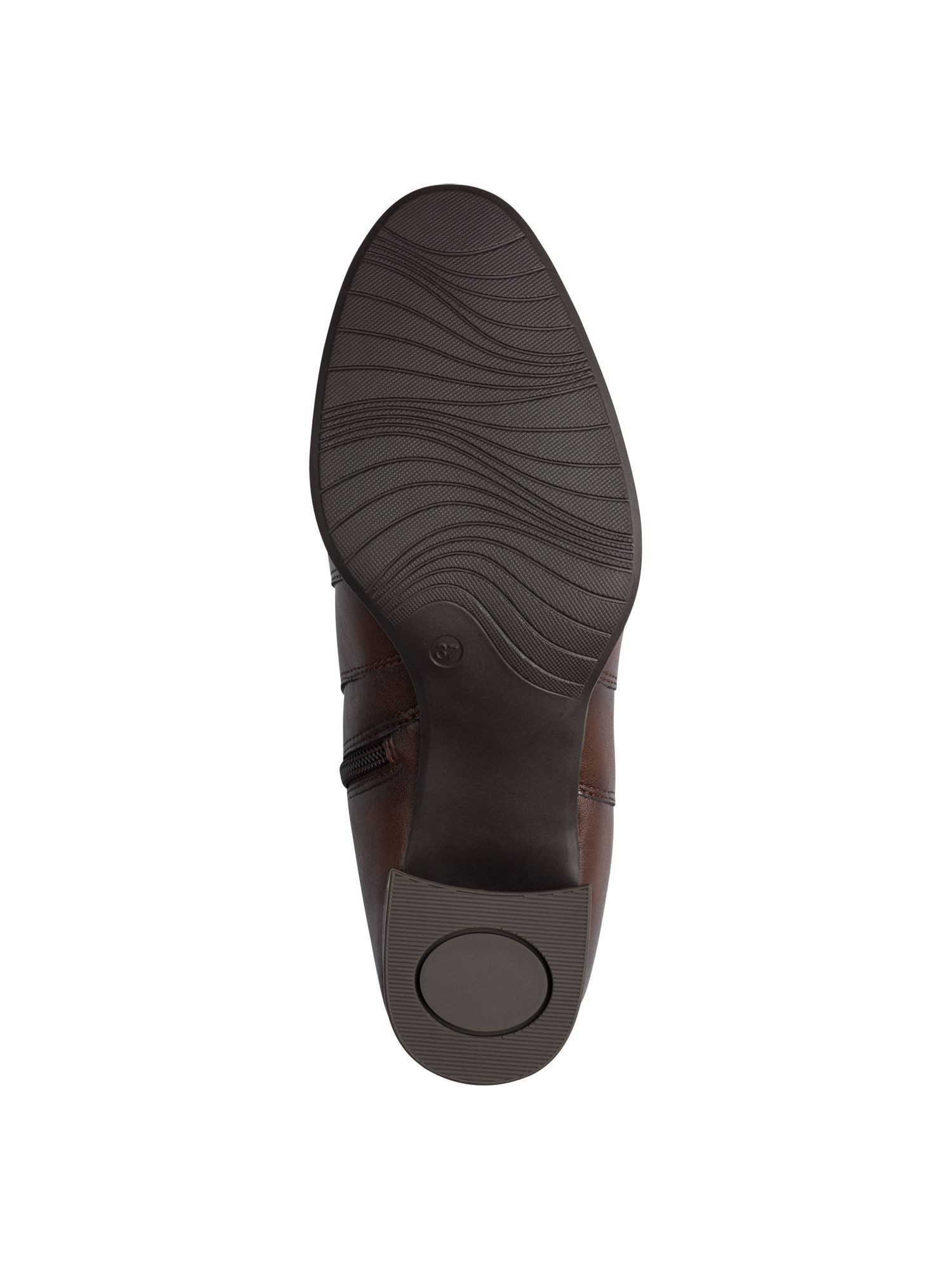 Jana Vegan, Removable Sock, Mehrweite mit Blockabsatz Stiefelette Vegan