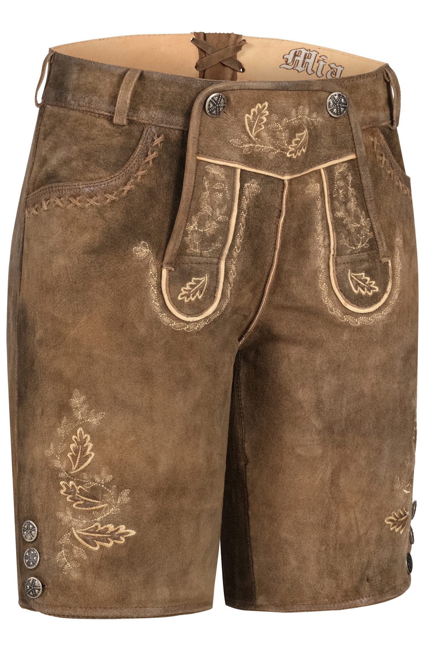 Nübler Trachtenlederhose Lederhose Meera in Walnut günstig online kaufen