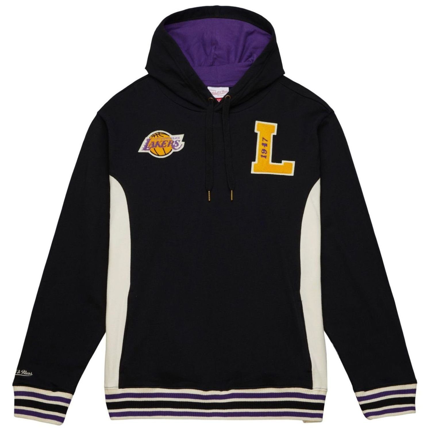 Mitchell & Ness Kapuzenpullover French Terry Los Angeles Lakers