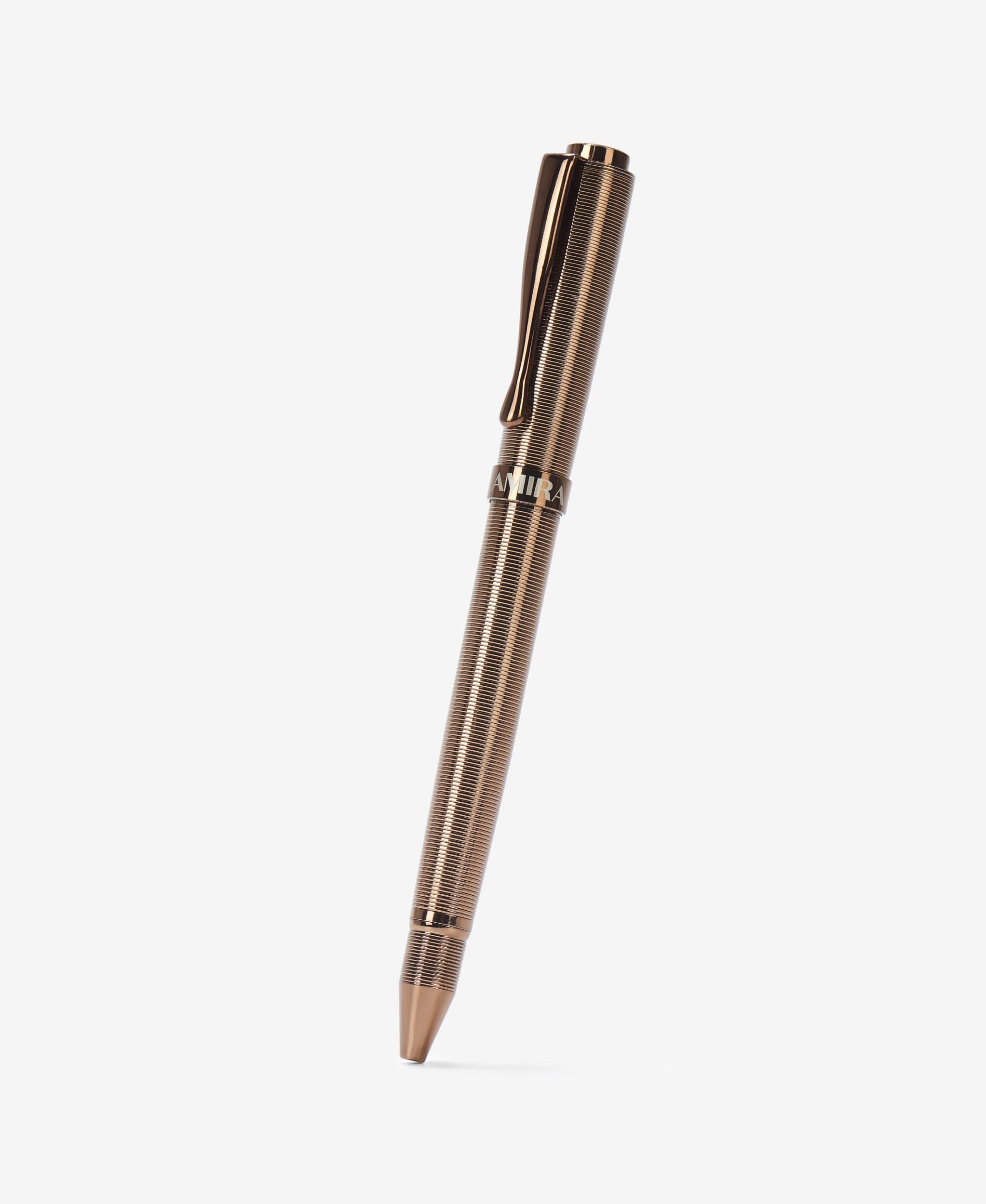 GLAMIRA Kugelschreiber Metallkugelschreiber - Kaffeegold, (1-tlg), ideal auch als Geschenk