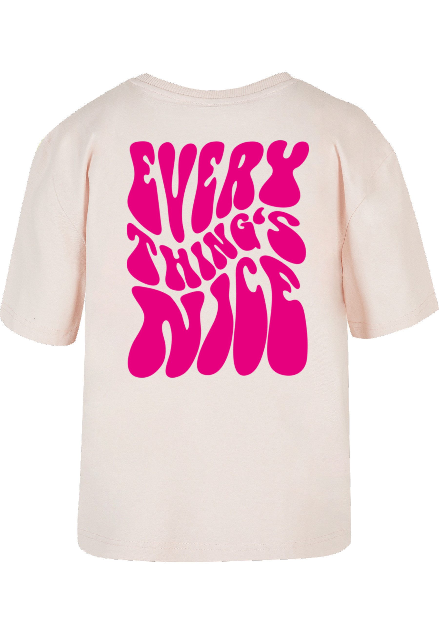 Miss Tee T-Shirt Miss Tee Damen Everything's Nice Tee (1-tlg)