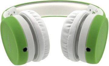 hisonic Faltbarkeit für Transportfreundlichkeit Kinder-Kopfhörer (Die integrierte Lautstärkebegrenzung auf 85dB schützt empfindliche Kinderohren., Musikteilung die perfekte Kombination aus Leichtigkeit und Innovation)