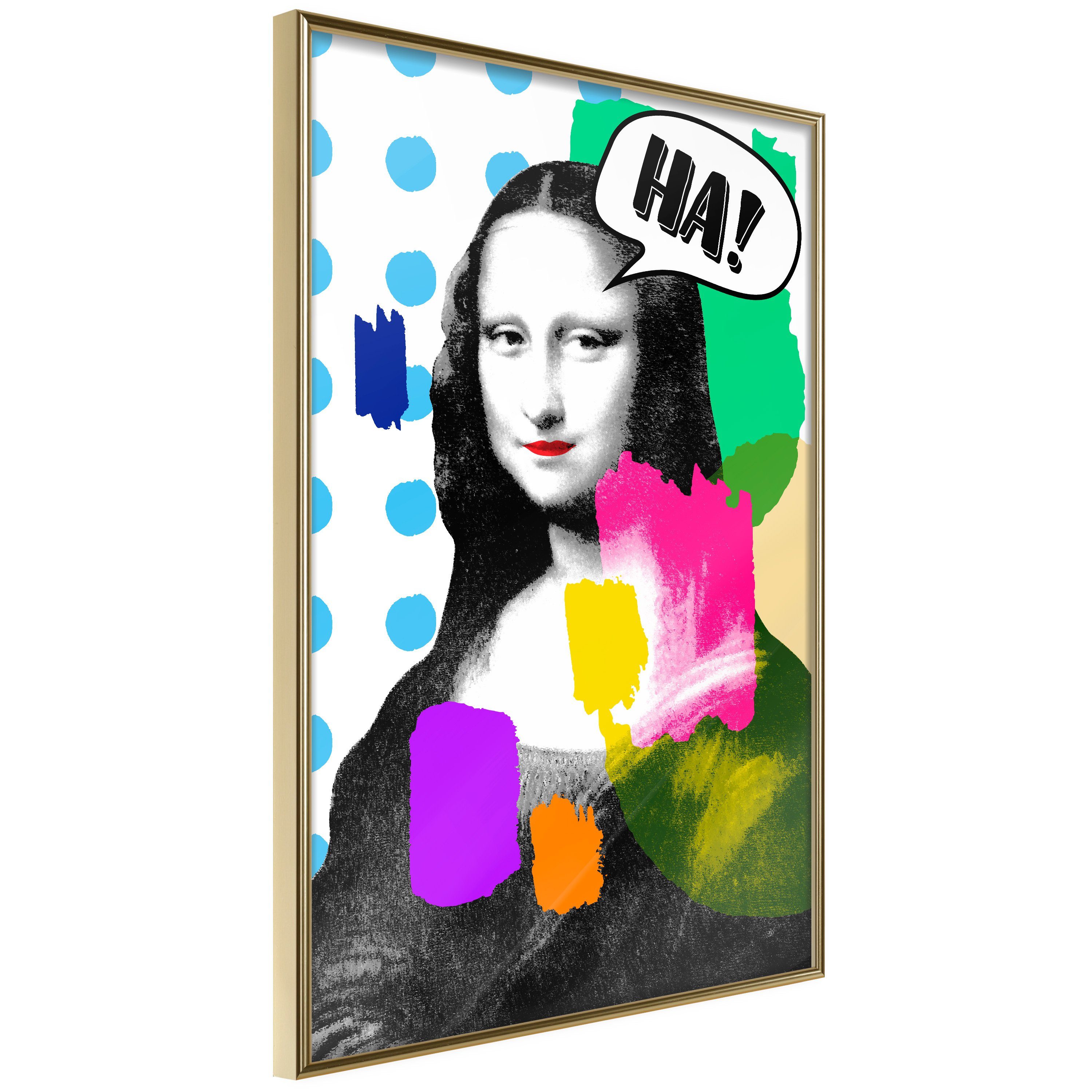 Artgeist Poster Mona Lisa Pop-art []
