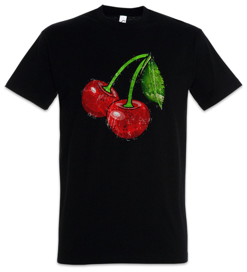 Urban Backwoods Print-Shirt Oldschool Cherries Vintage günstig online kaufen