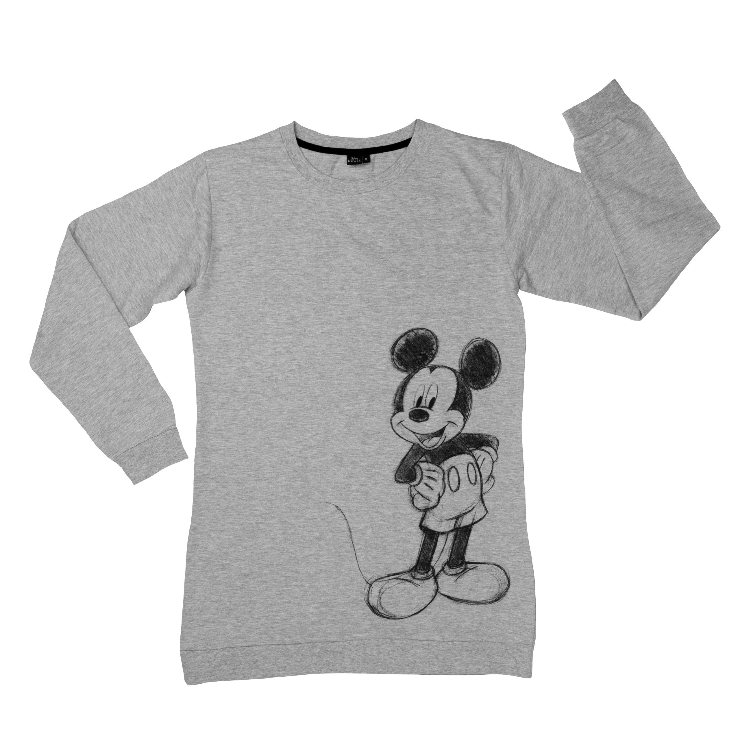 United Nachthemd Disney Damen Nachthemd Mouse Grau Labels® für Mickey