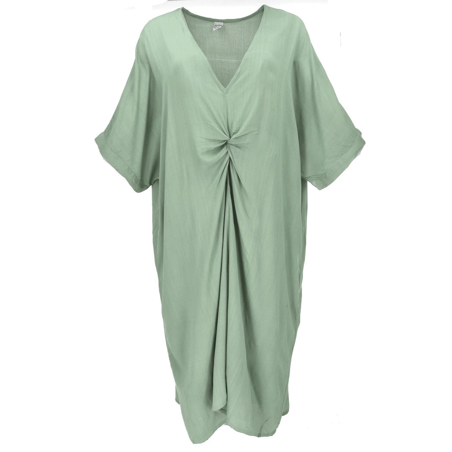 Guru-Shop Midikleid Lockeres Oversize Kaftankleid, Plus size Kleid.. alternative Bekleidung