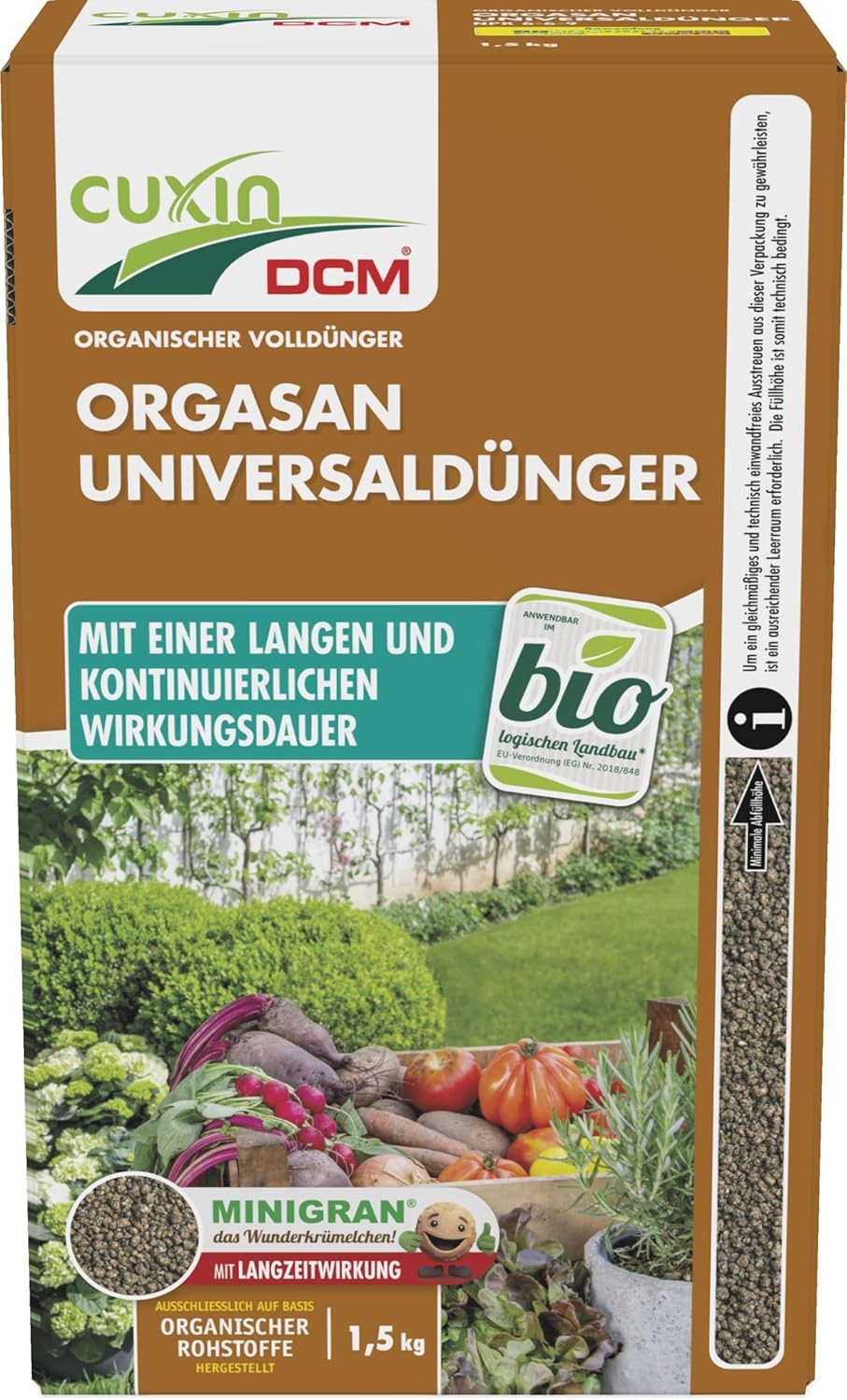 Spezialdünger Cuxin DCM Orgasan 1,5 kg