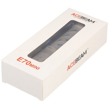 Acebeam LED Taschenlampe AceBeam E70 Mini Titan LED-Taschenlampe mit 1.500 Lumen, inklusive 18