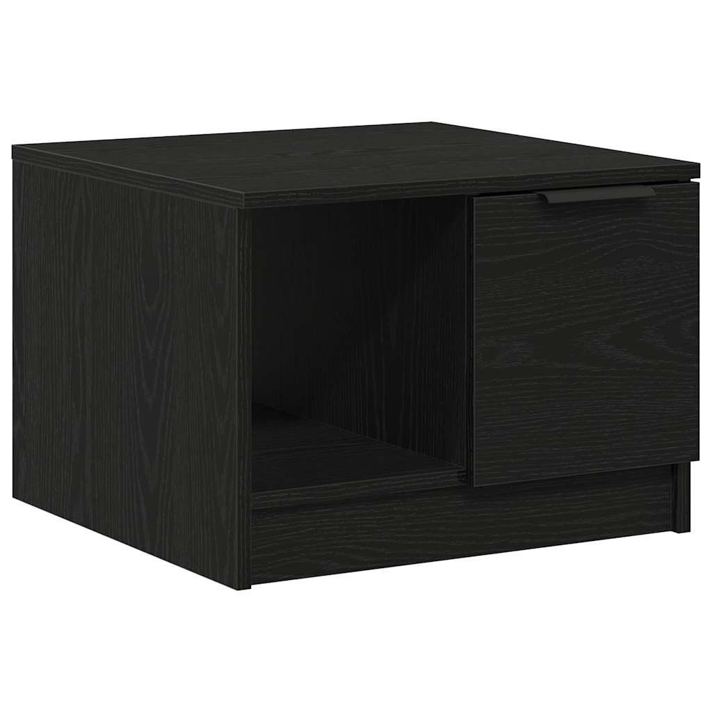 Couchtisch Couchtisch Schwarze Eiche 50 x 50 x 36 cm Holzwerkstoff