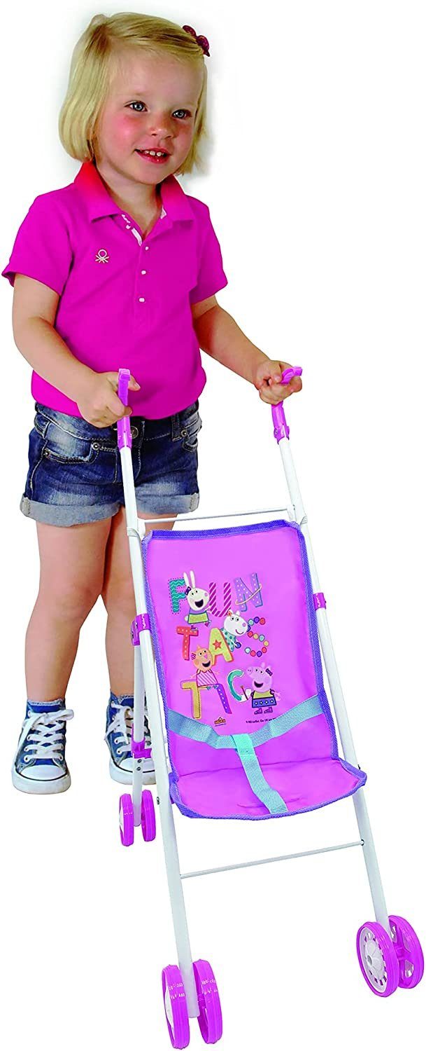 Peppa Pig Puppenwagen Peppa Wutz Buggy Puppenwagen, besonders leicht und fa günstig online kaufen