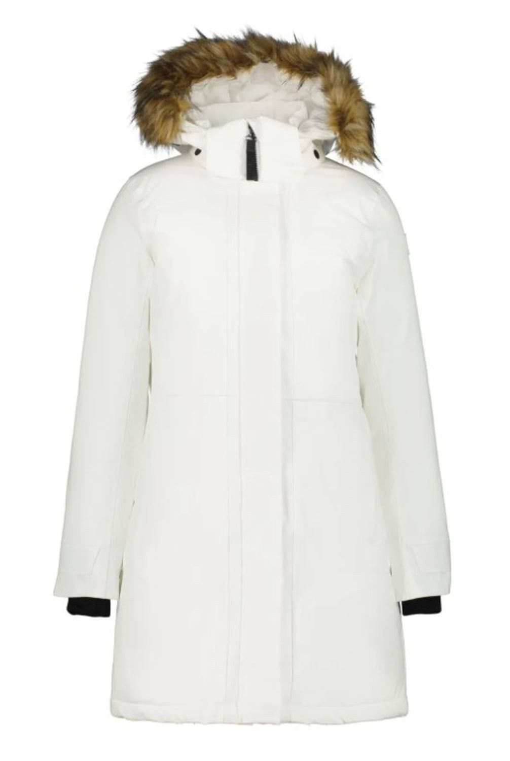 Icepeak Winterjacke Icepeak Winterparker mit Kapuzenfell Adais White günstig online kaufen