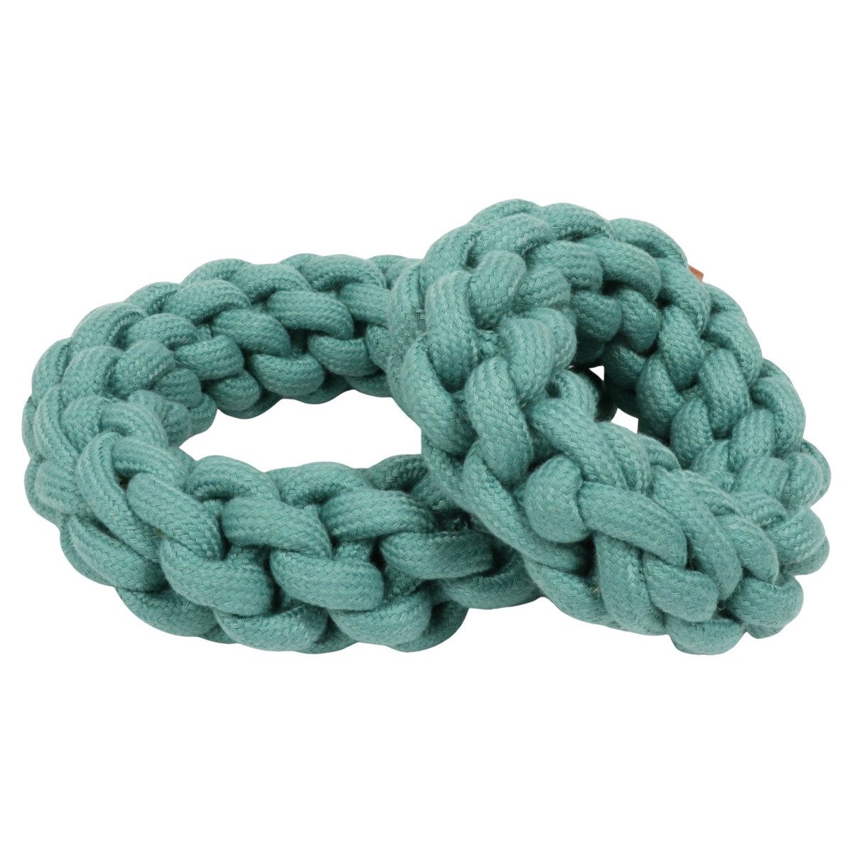 D&D Zerrspielzeug Hundespielzeug Ben geflochtener Ring blau