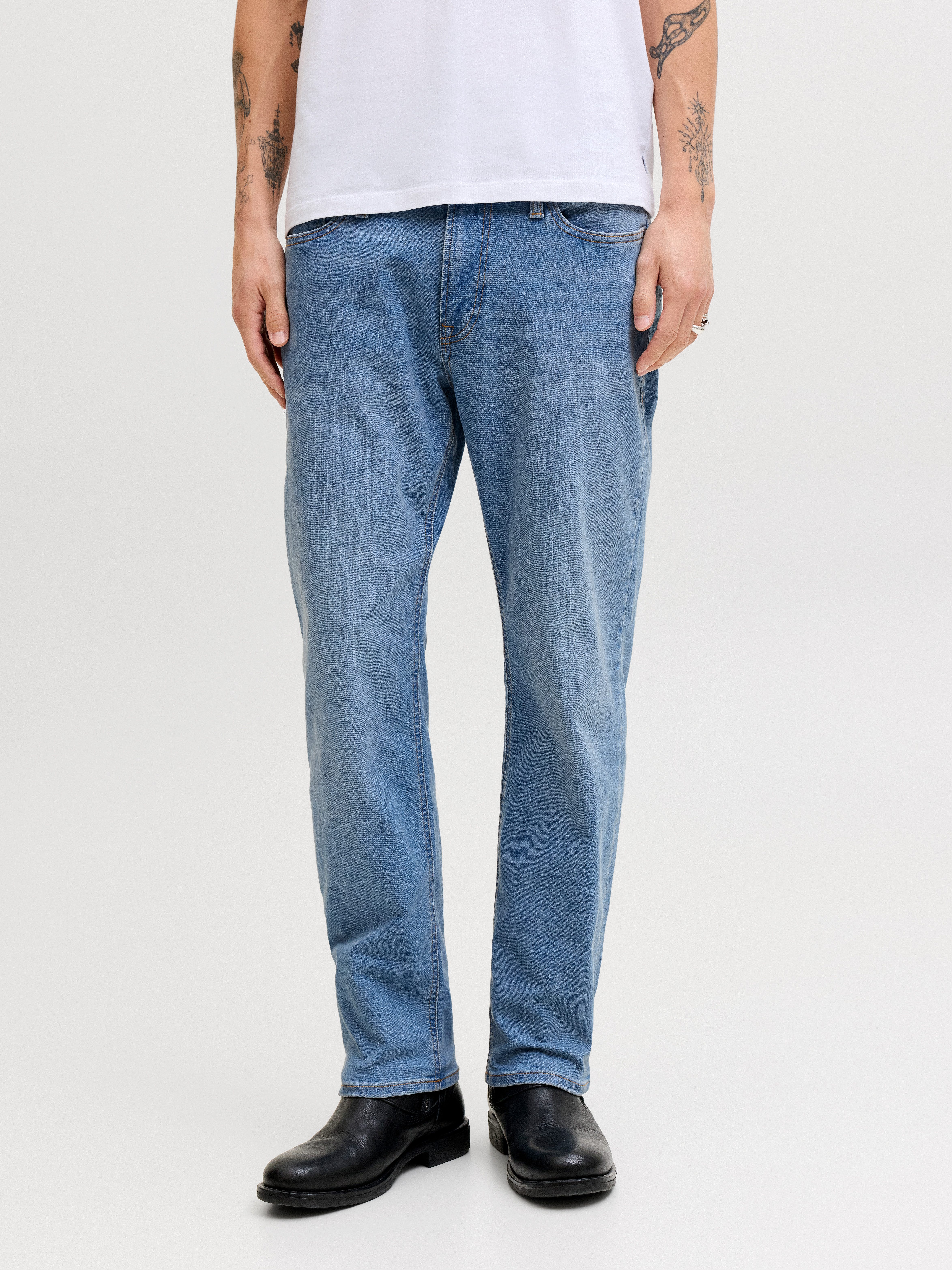 Jack & Jones Straight-Jeans JJICLARK JJORIGINAL SQ 2 günstig online kaufen
