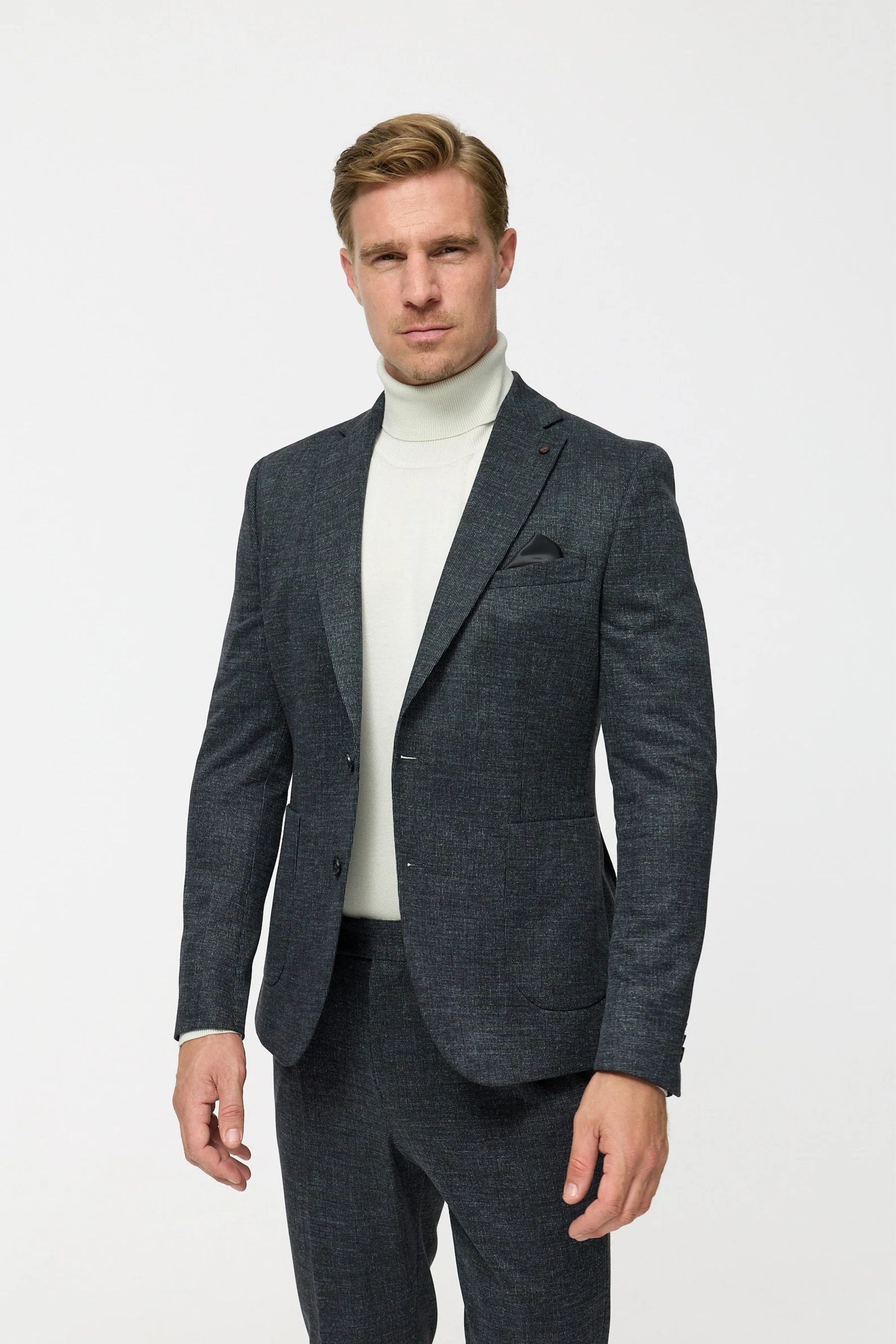 ZUITABLE Anzugsakko 232614 Jersey Anzug - DiNove Sakko - Slim Fit Anzugsakko - Zuitable
