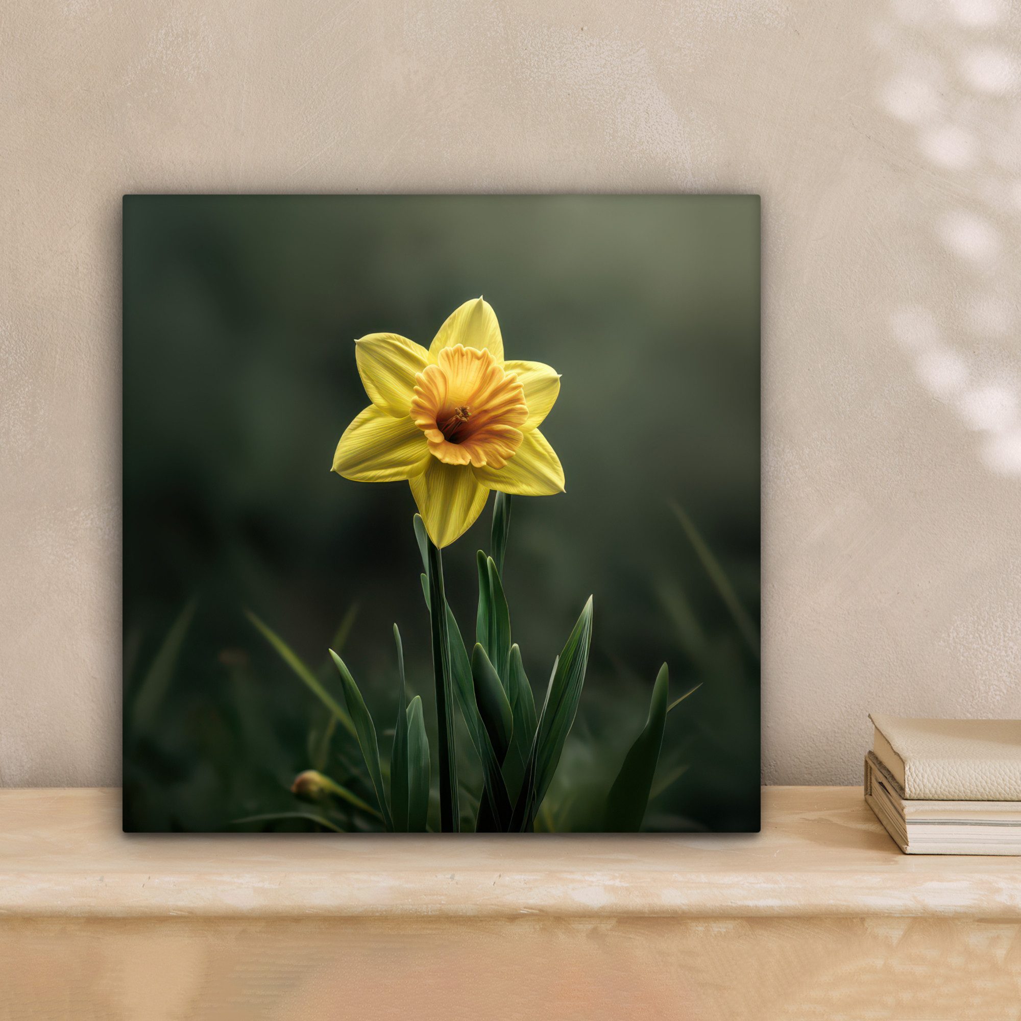 OneMillionCanvasses® Leinwandbild Blume - Narzisse - günstig online kaufen