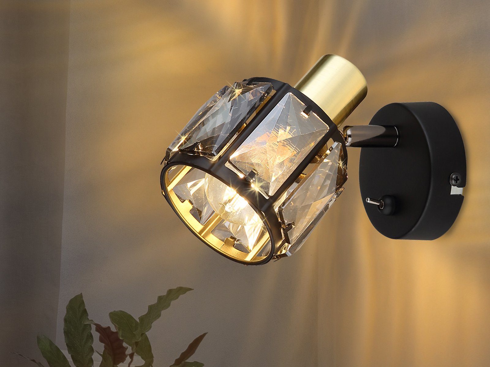 GLOBO LIGHTING LED Wandstrahler, Dimmfunktion, LED günstig online kaufen
