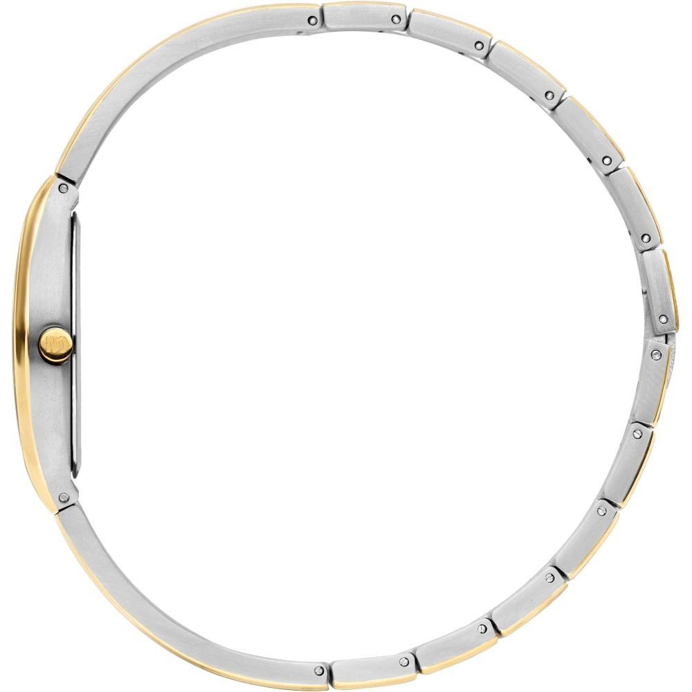 Danish Design Titanuhr DANISH DESIGN Damen Armbanduhr LILJA IV65Q1266 bicolor B22mm Titanband