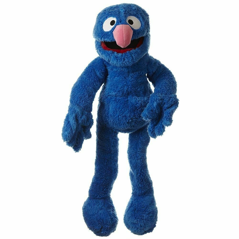 Living Puppets Handpuppe Living Puppets Handpuppe Grobi Sesamstrasse 65 cm SE102 (Packung), Sehr gut geeignet um Geschichten zu erzählen