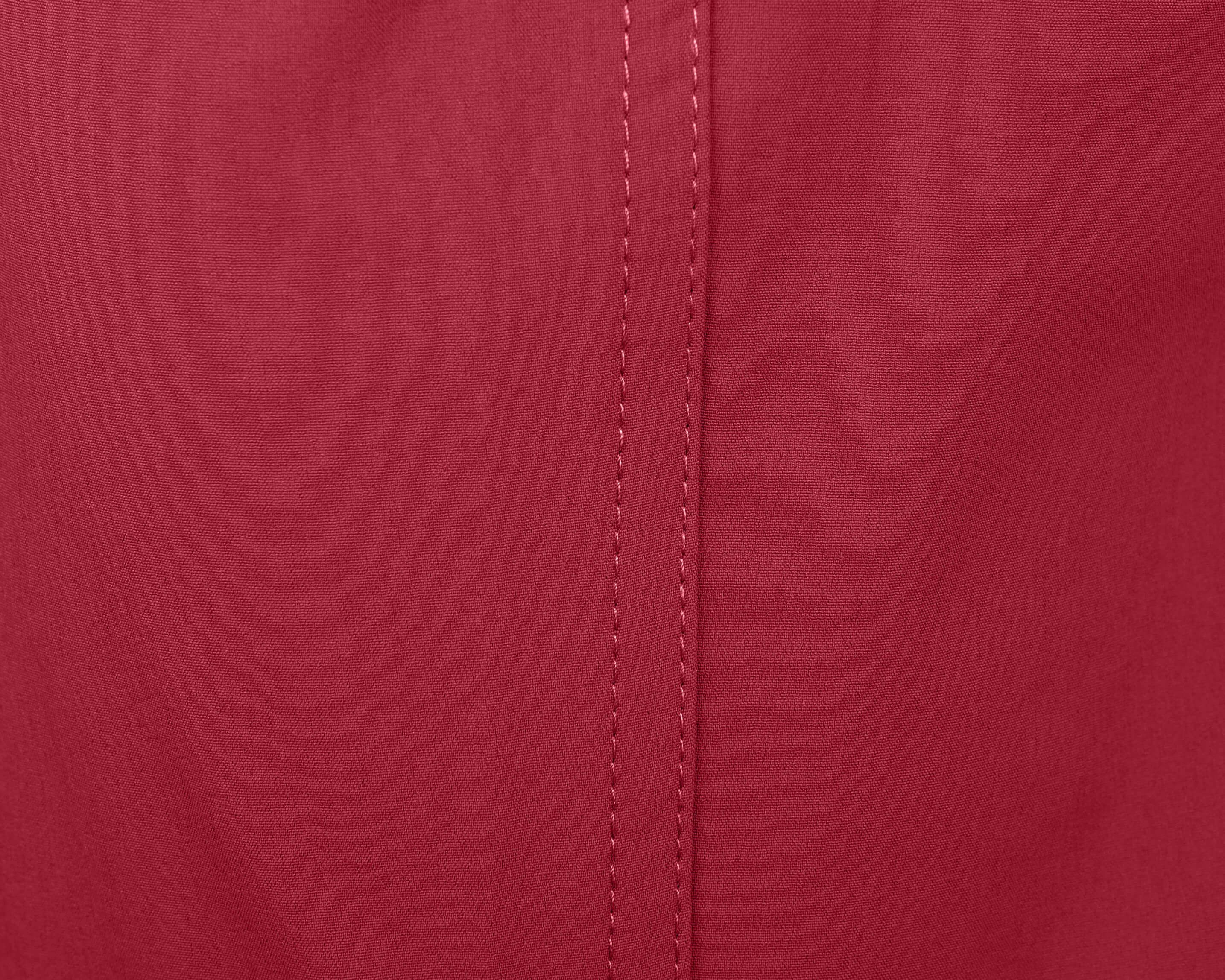 Bergson Outdoorhose MENA (slim) Damen Wanderhose, vielseitig, pflegeleicht, Kurzgrößen, dunkelrot – Bild 5 von 5