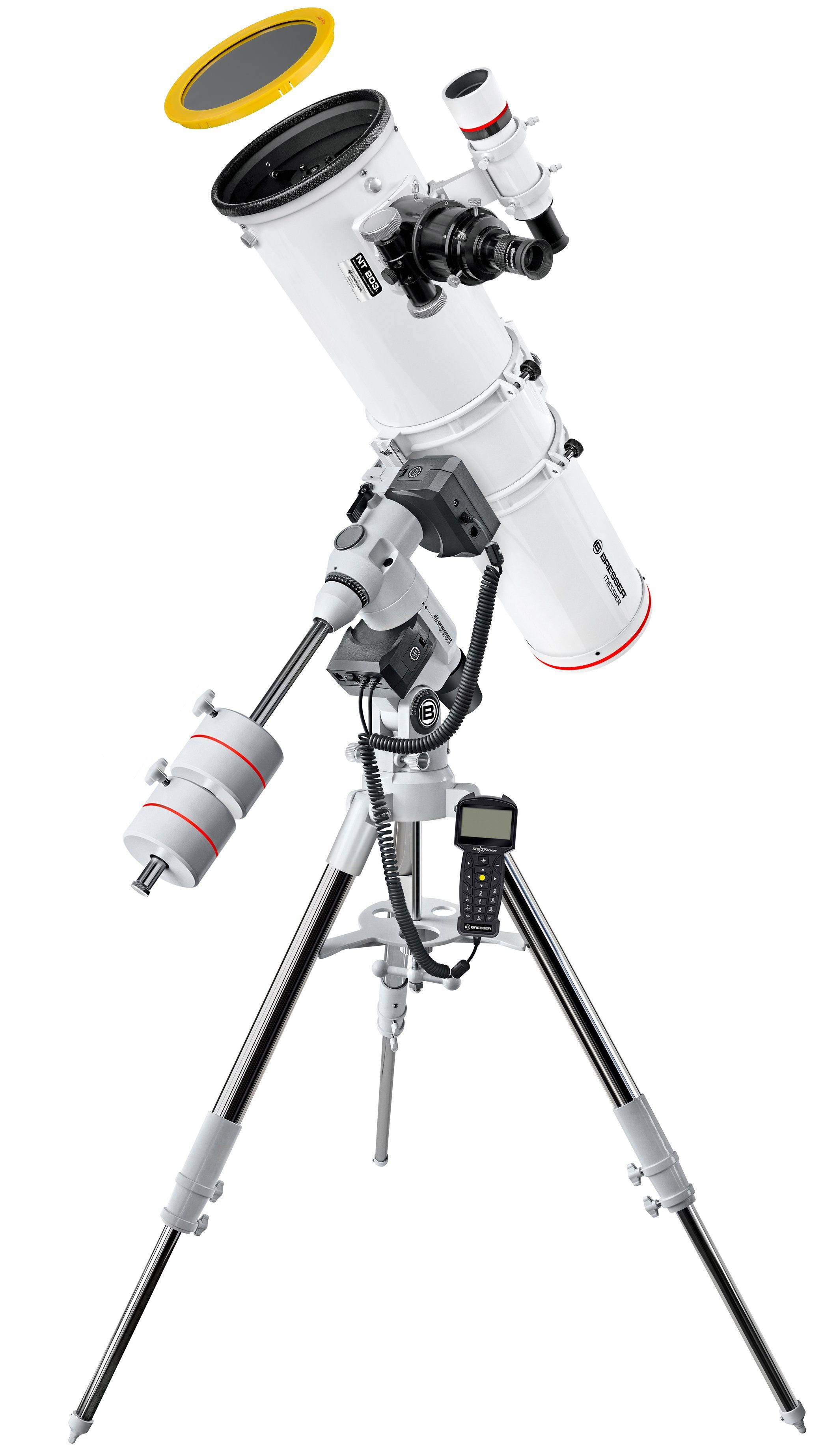 BRESSER Teleskop BRESSER Messier NT-203/1200 Hexafoc EXOS-2 GoTo Teleskop
