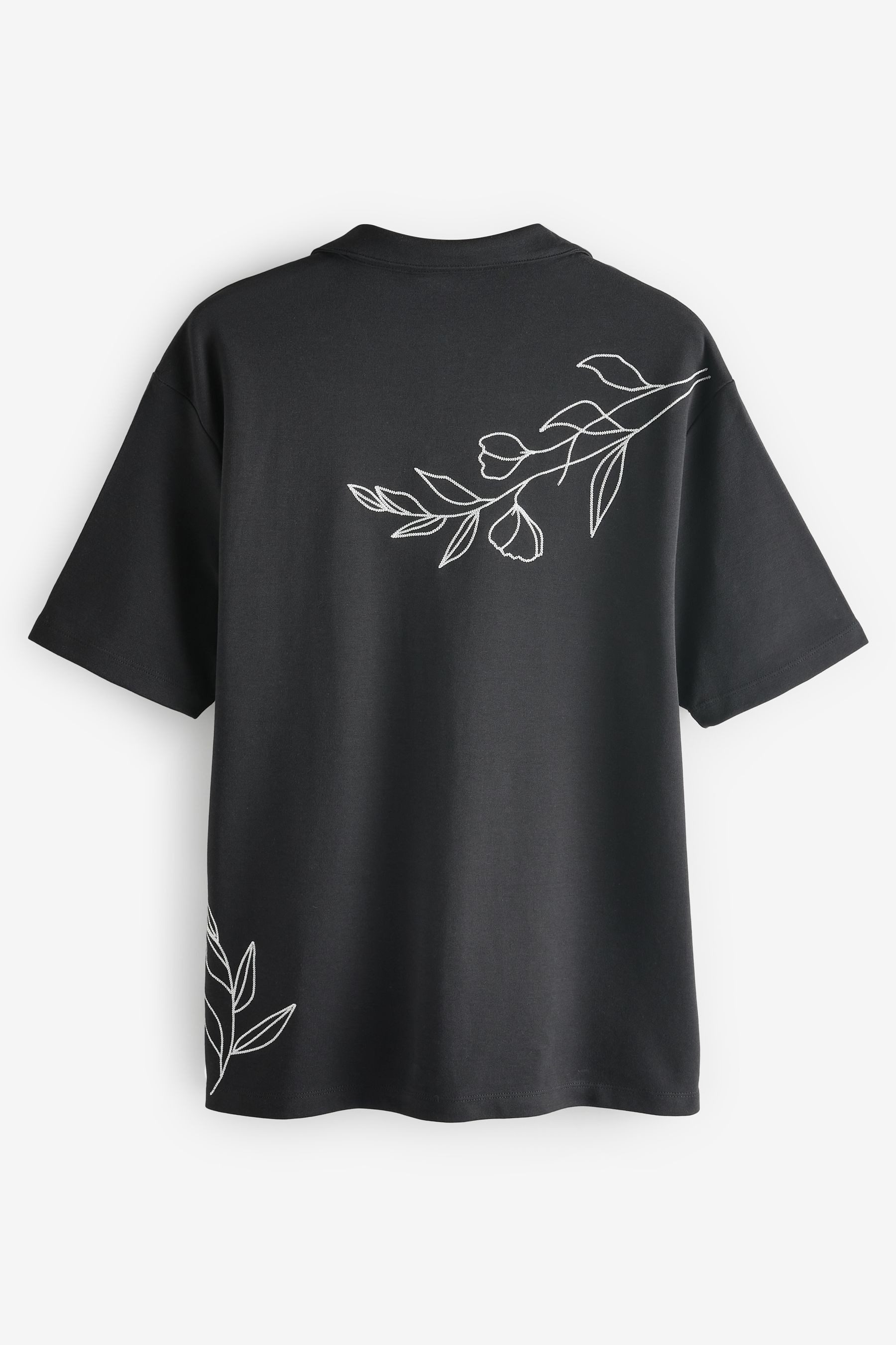 Next Kurzarmhemd Jersey-Hemd mit Grafikprint (1-tlg) günstig online kaufen