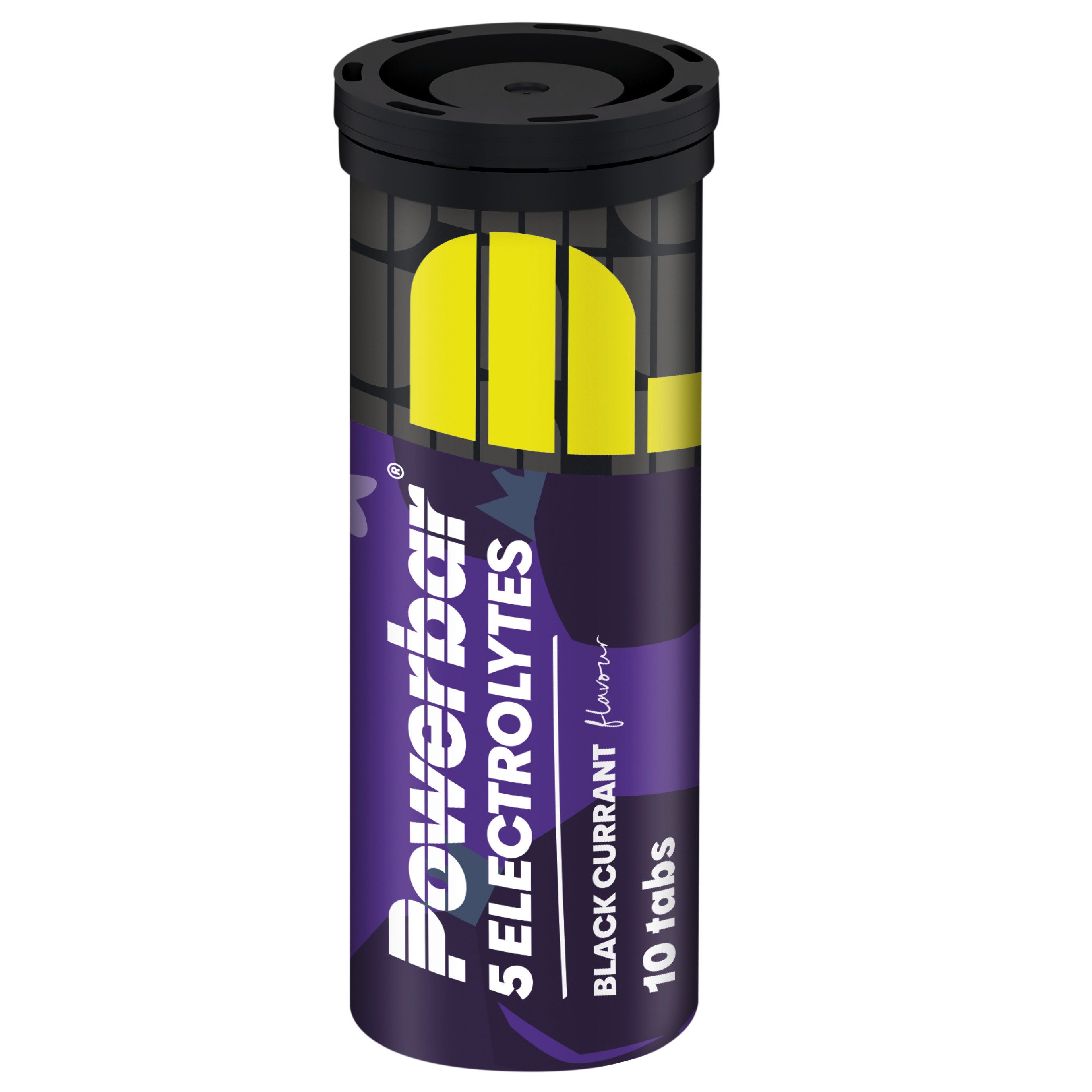PowerBar 5 Electrolytes Schwarze Johannisbeere Brausetabletten 120 Stück Braustabletten, 1 er Display à 12 St., 504 g, 5 verschiedene Elektrolyte