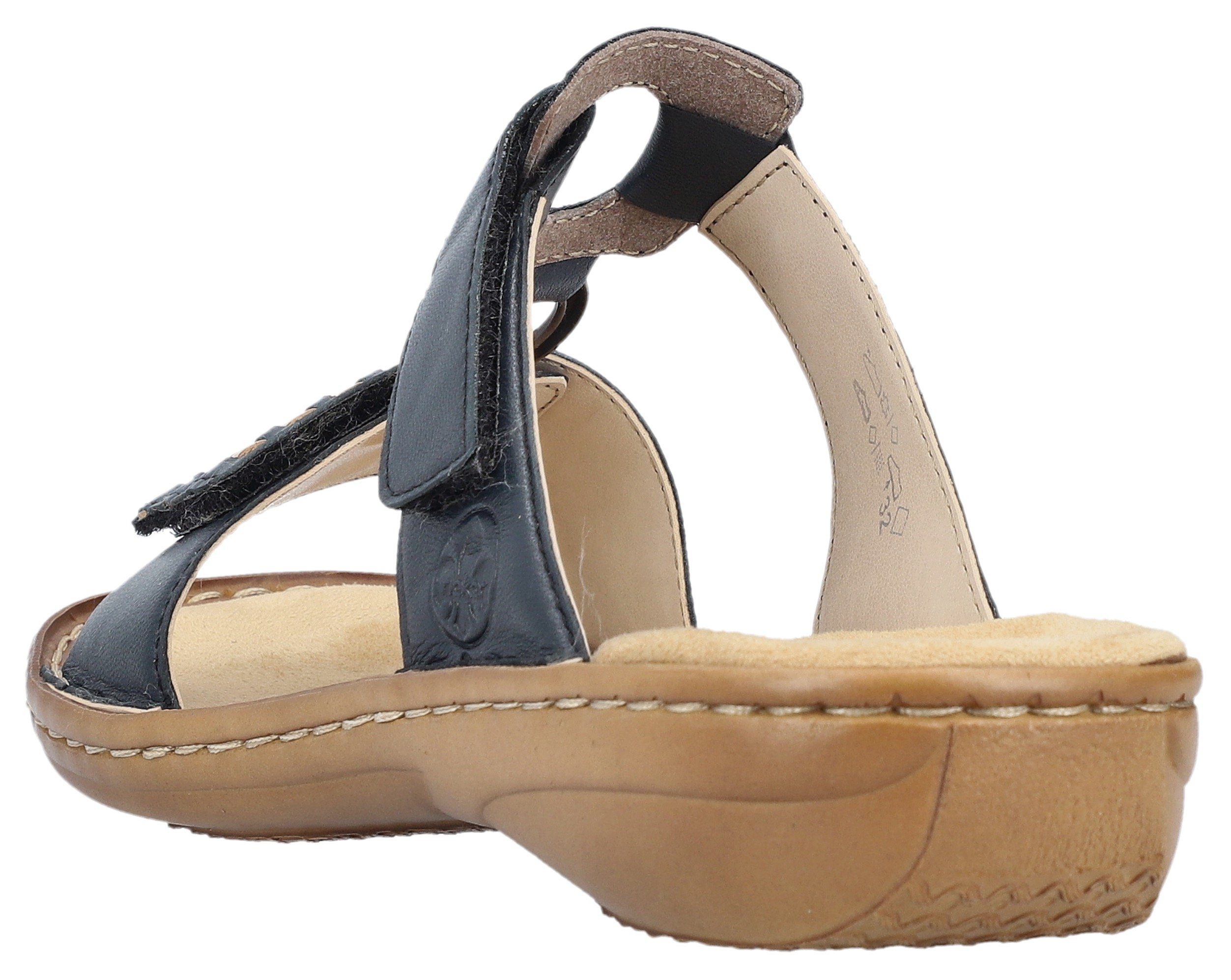 Rieker Pantolette, Keilabsatz, Sommerschuh, Schlappen mit günstig online kaufen