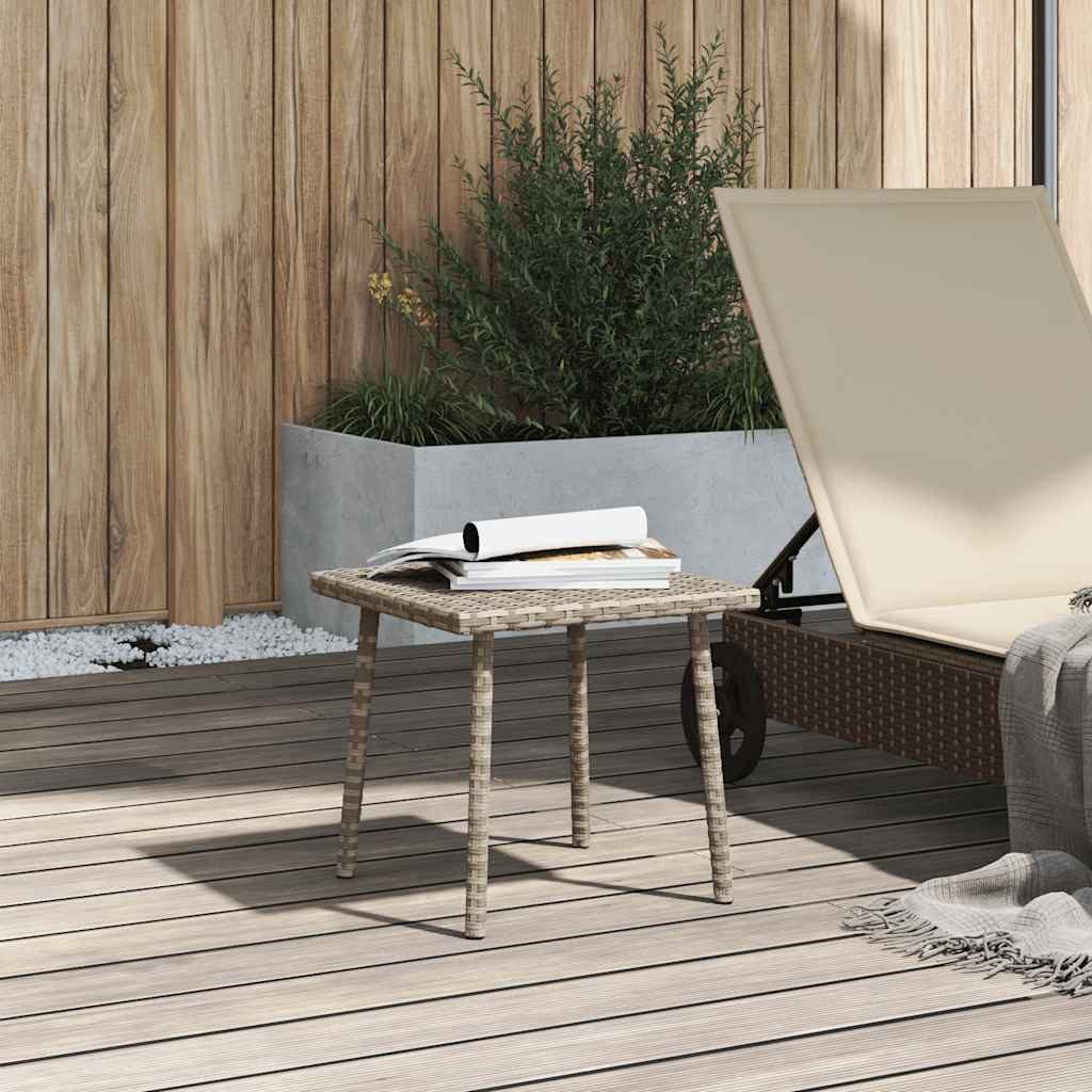 vidaXL Gartentisch Garten-Couchtisch Rechteckig Hellgrau 40x40x37 günstig online kaufen