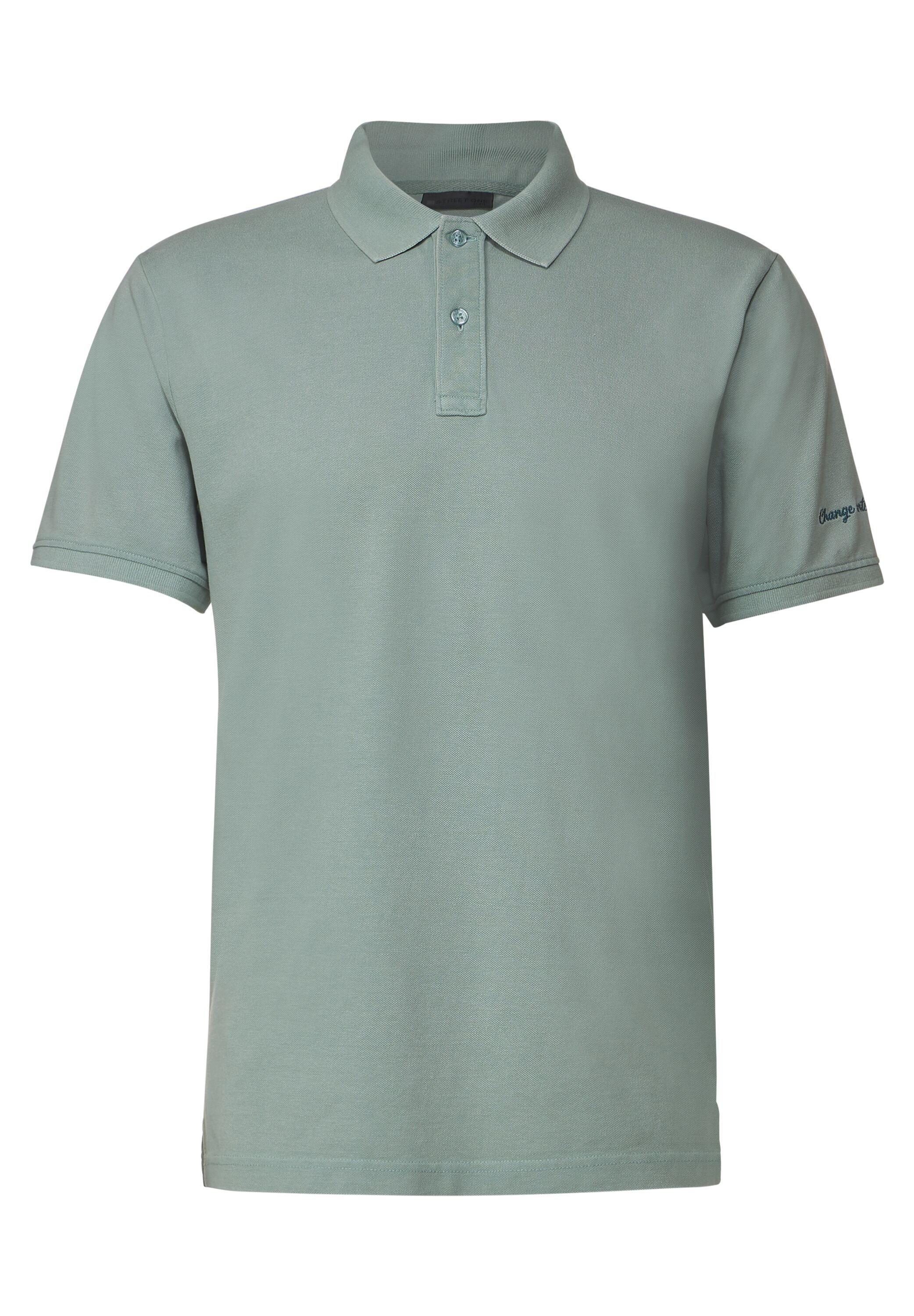 STREET ONE MEN Poloshirt dust green