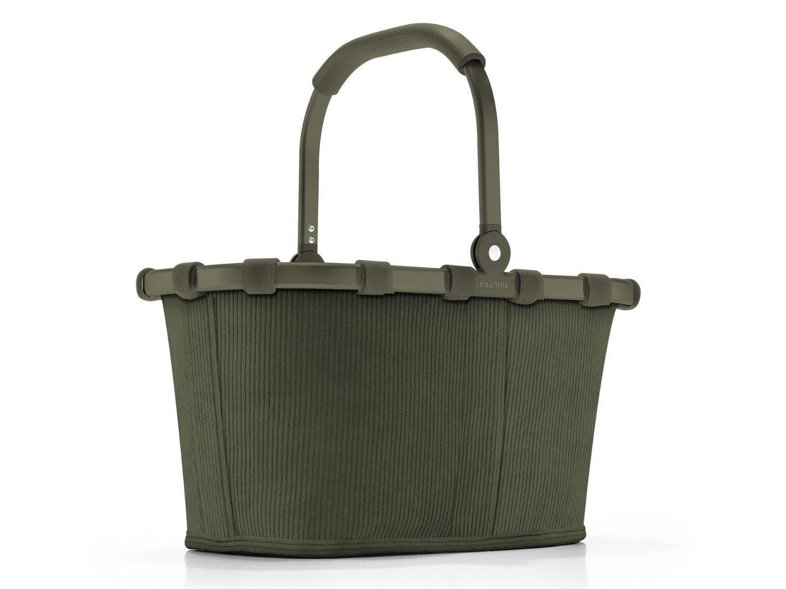 REISENTHEL® Einkaufskorb carrybag XS cord dark matcha – Bild 3 von 5